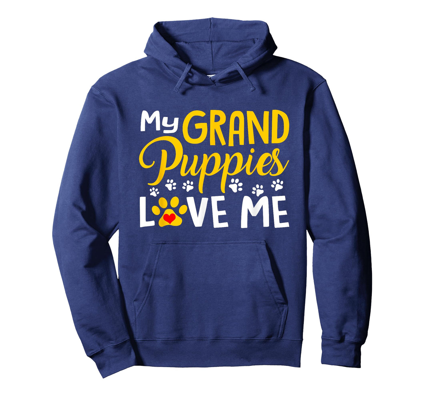 Grandma Dogs Puppy Lover Gift My Grandpuppies Love Me T-Shirt