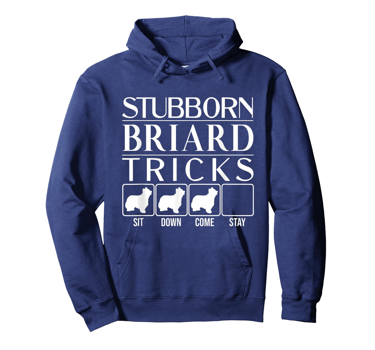 Stubborn Briard Tricks, dog gift idea, Funny Briard T-Shirt for Men Women Kids