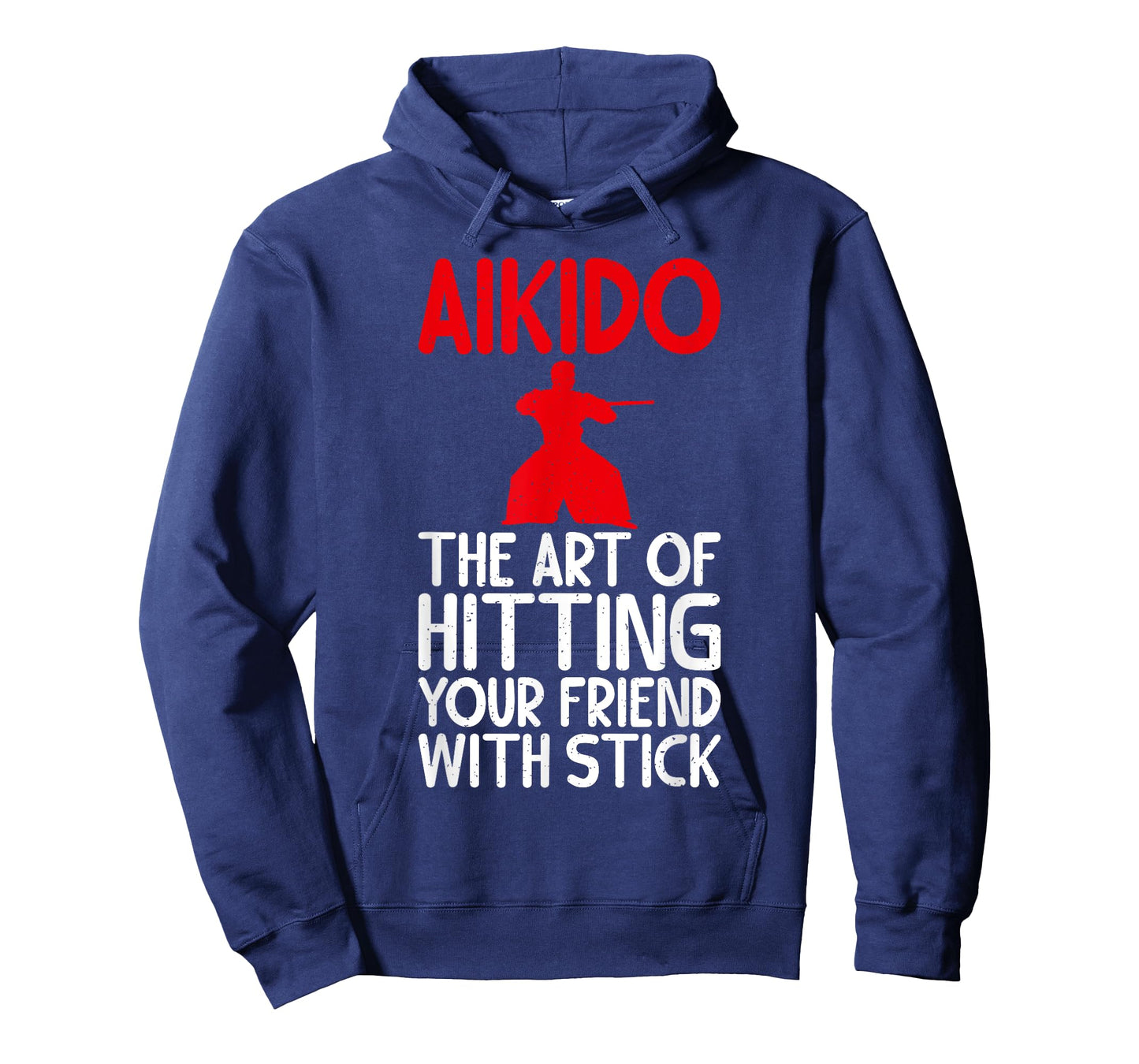 Aikido the Art of Hitting your Friend with Stick Aikido T-Shirt