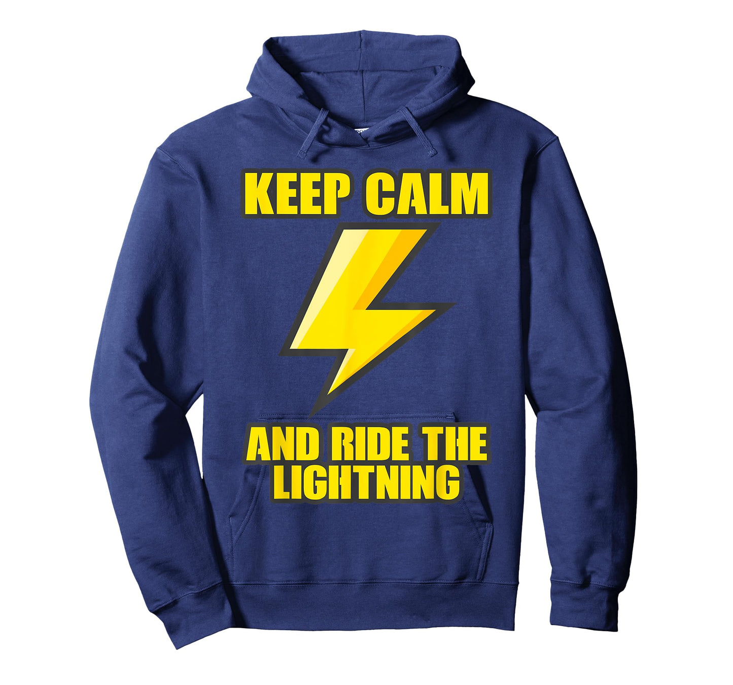 Keep Calm And Ride The Lightning Electric Taser T-Shirt