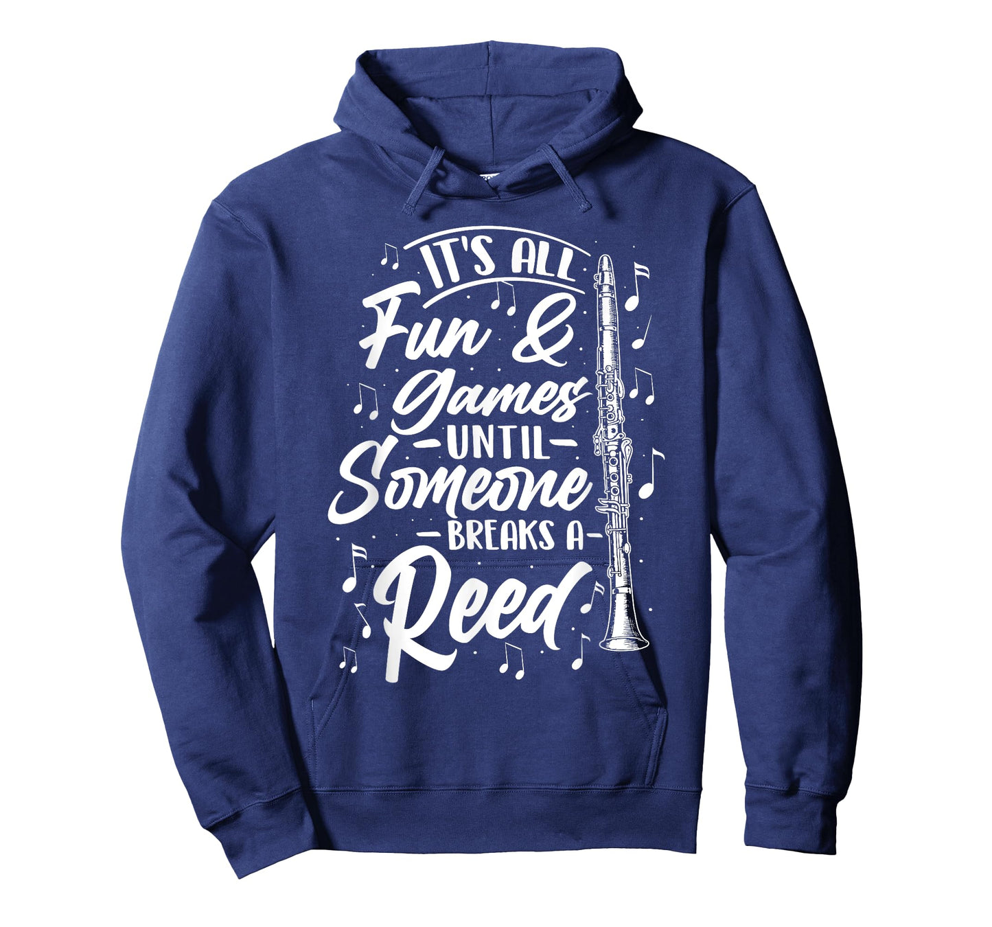 It's All Fun Games Until Someone Breaks A Reed - Clarinetist T-Shirt
