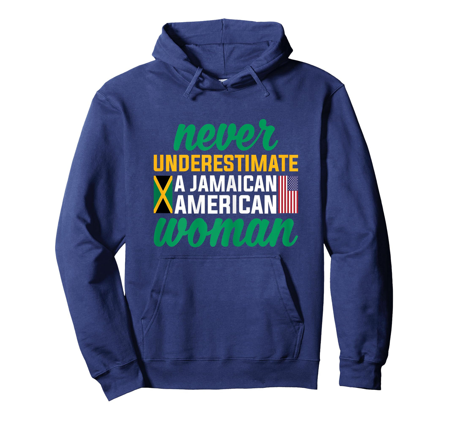 Never Underestimate a Jamaican American Woman T-Shirt