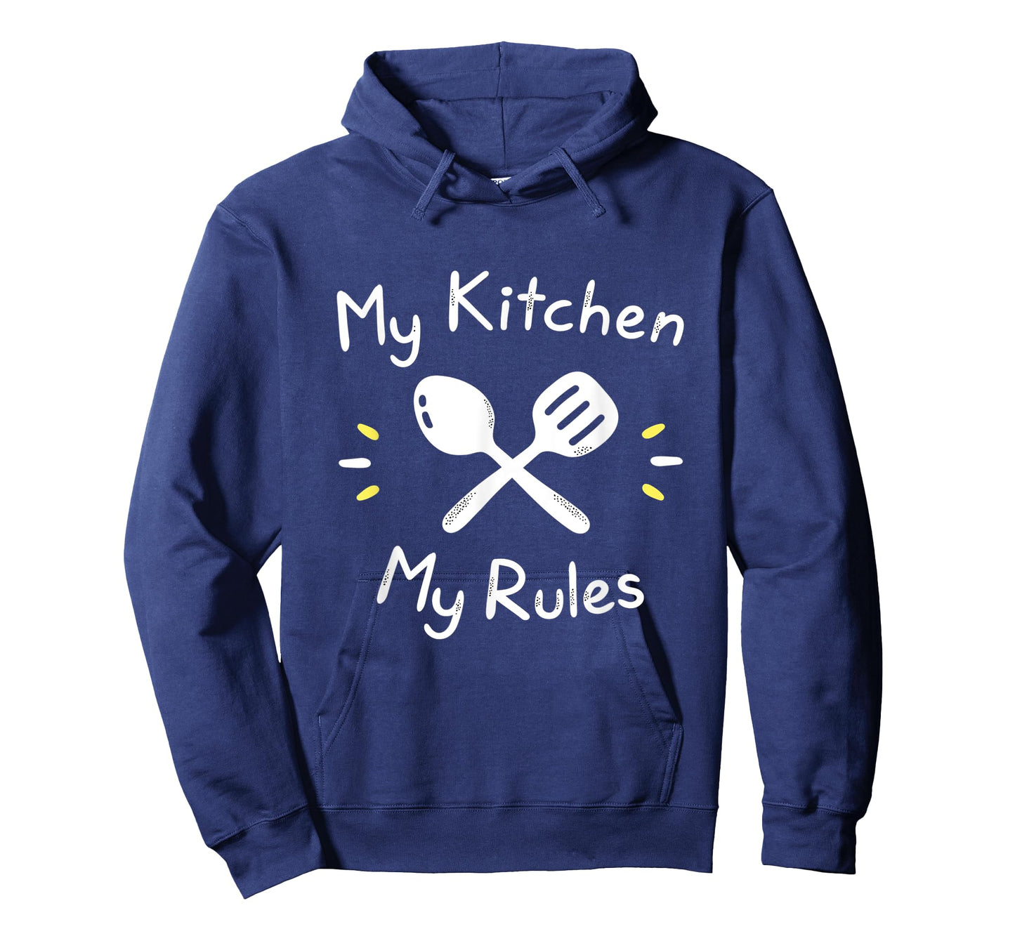 My Kitchen Rules Funny Gift For Cooking Mom & Chef Dad T-Shirt