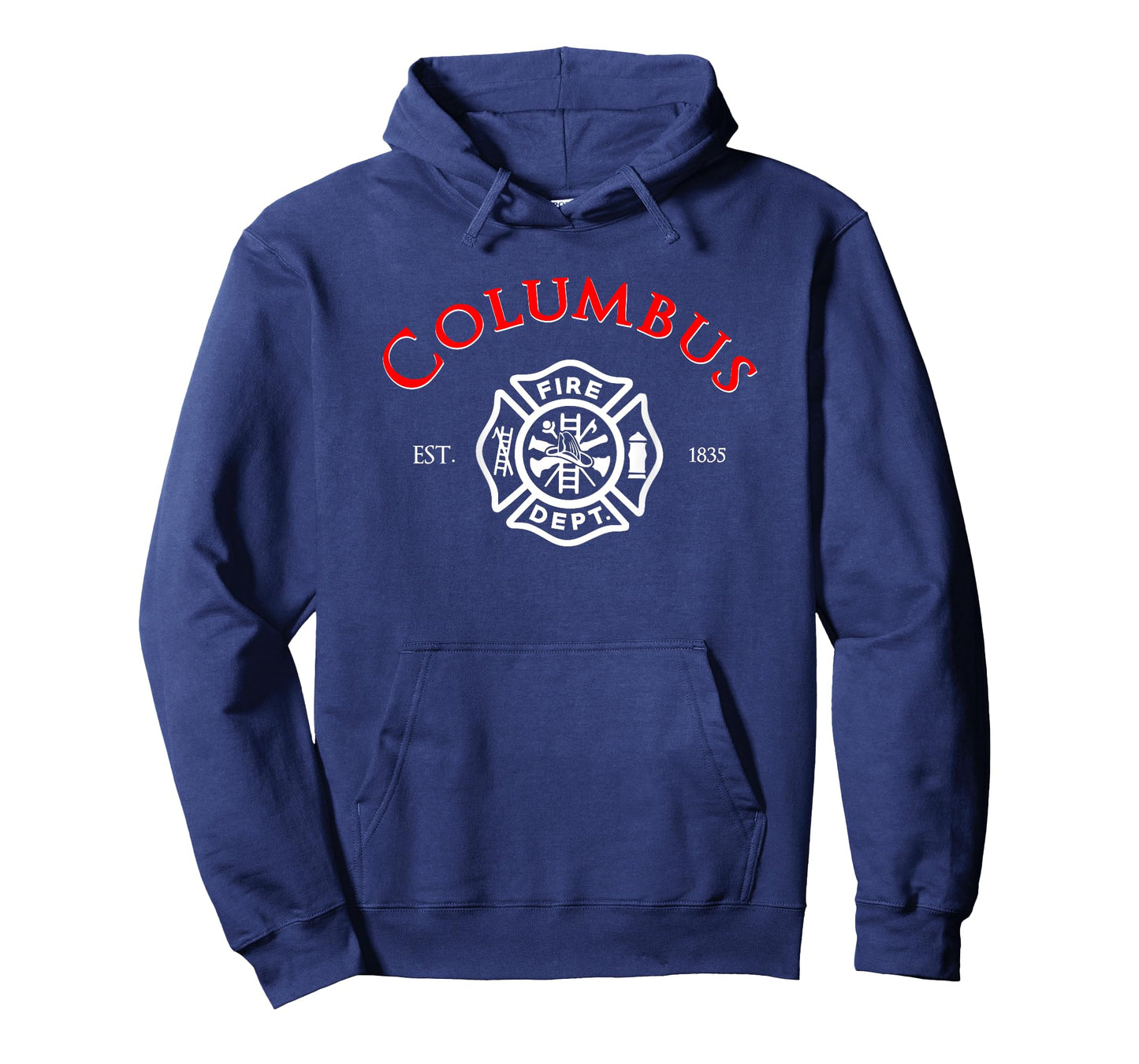 City of Columbus Fire Rescue Ohio Firefighter Duty T-Shirt