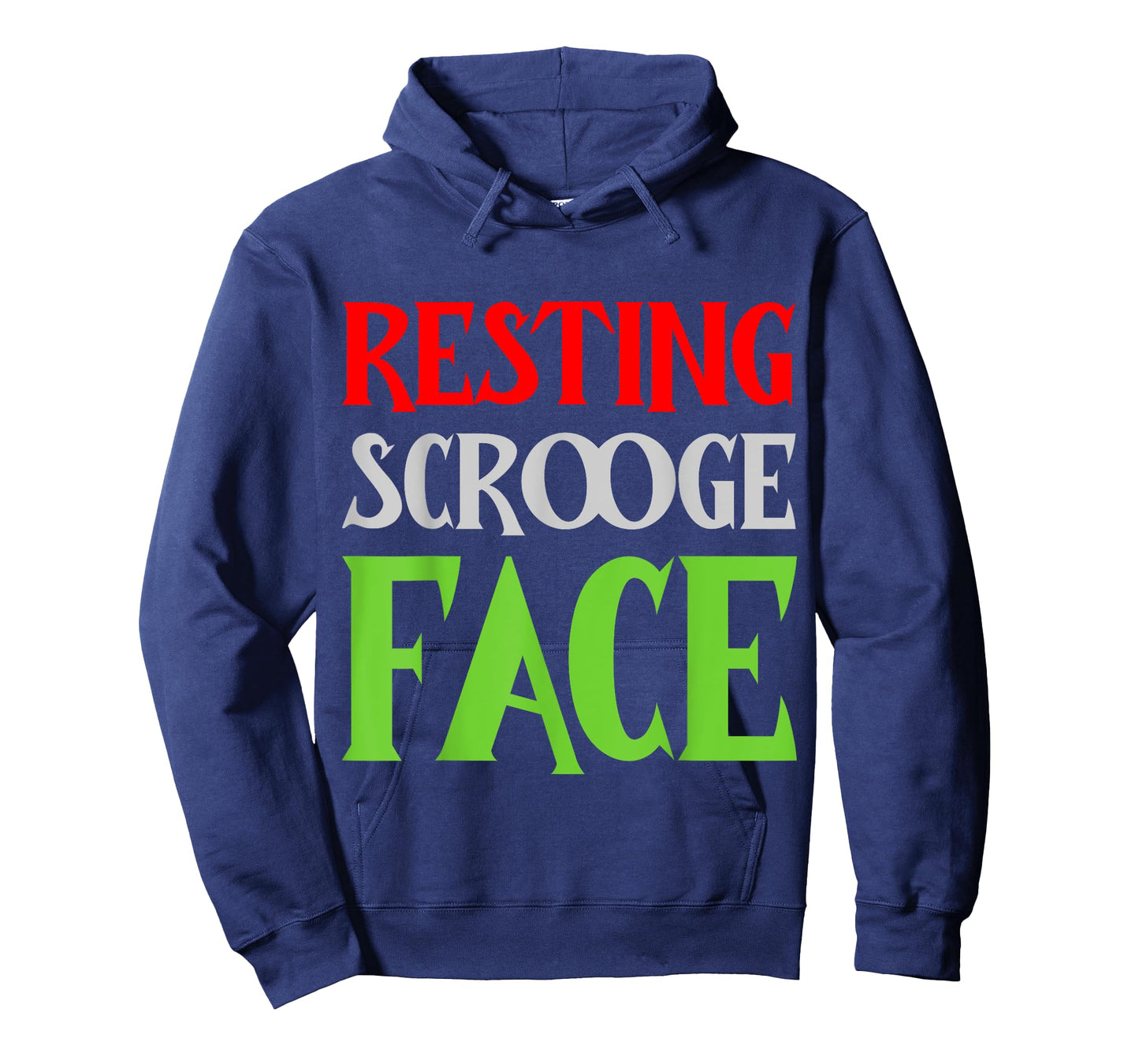Christmas Resting Scrooge Face Funny Men Women Family T-Shirt