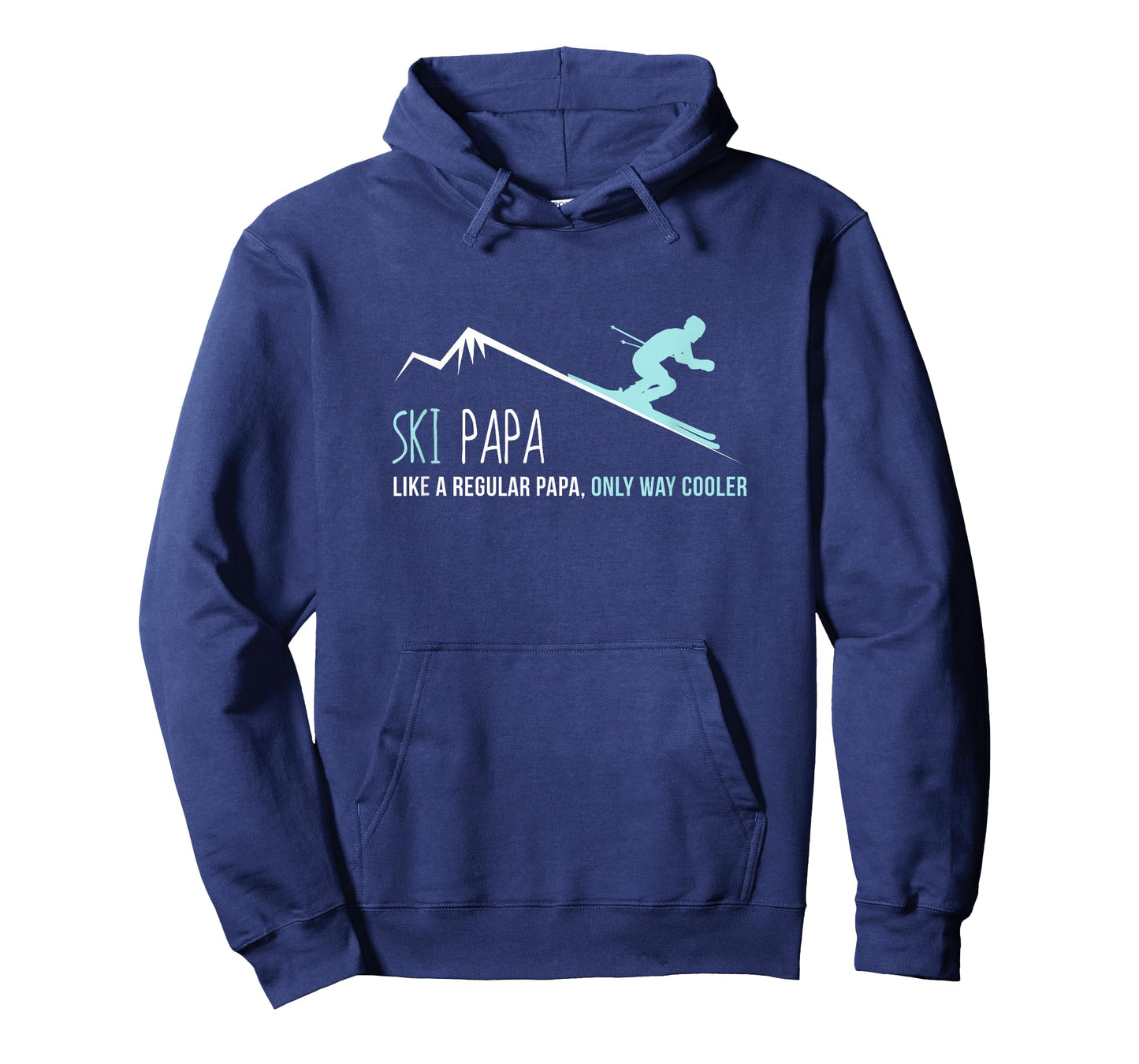 Ski Papa Shirt, Funny Cute Winter Skiing Gift T-Shirt