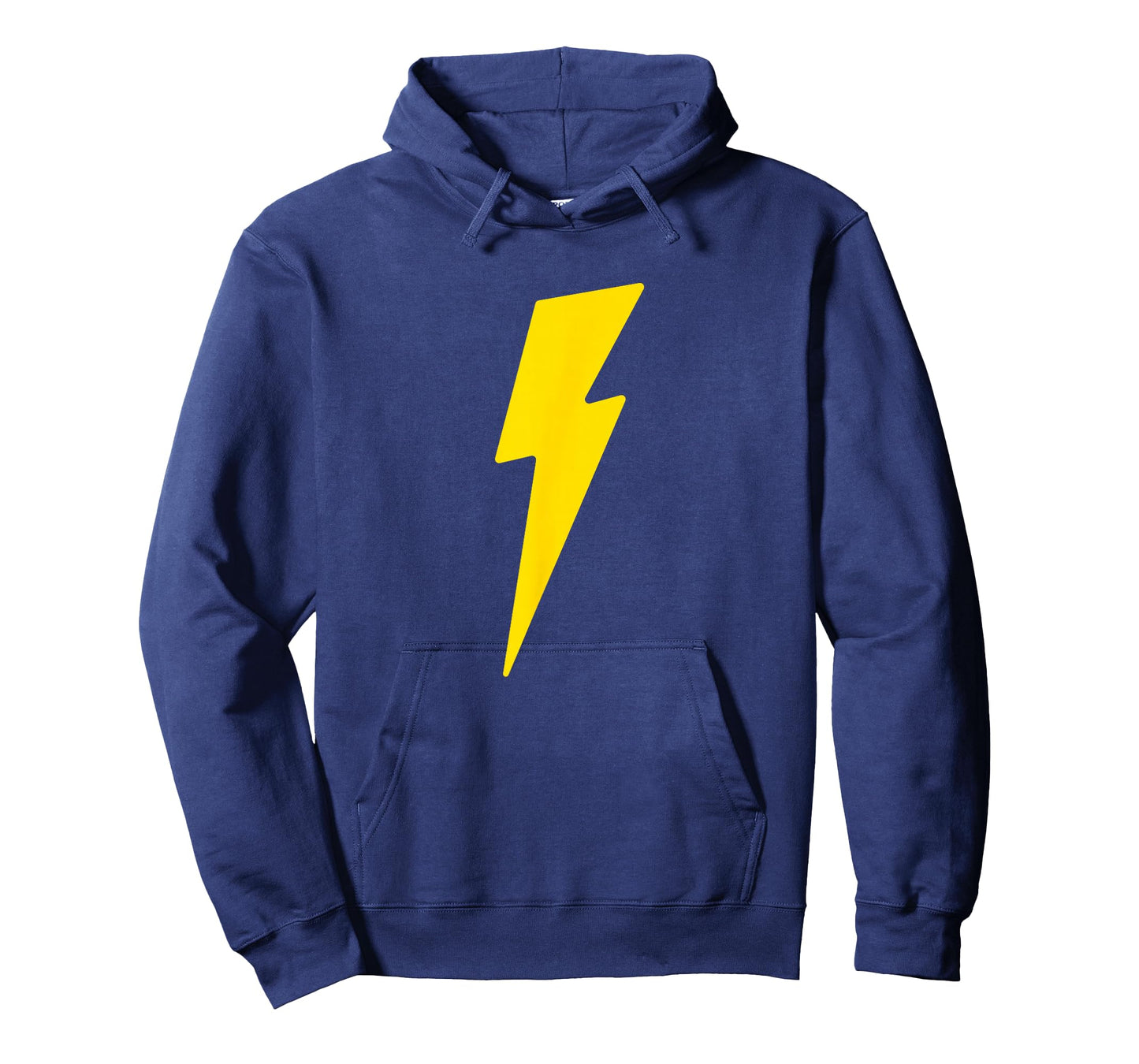 Simple Lightning Bolt | Yellow Thunder Bolt Graphic T-Shirt