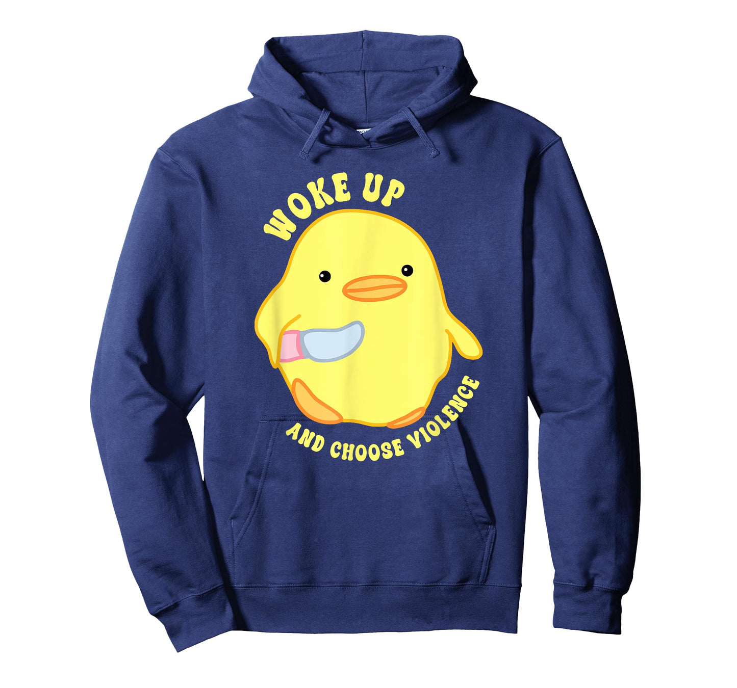 Woke Up and Choose Violence Funny Design T-Shirt