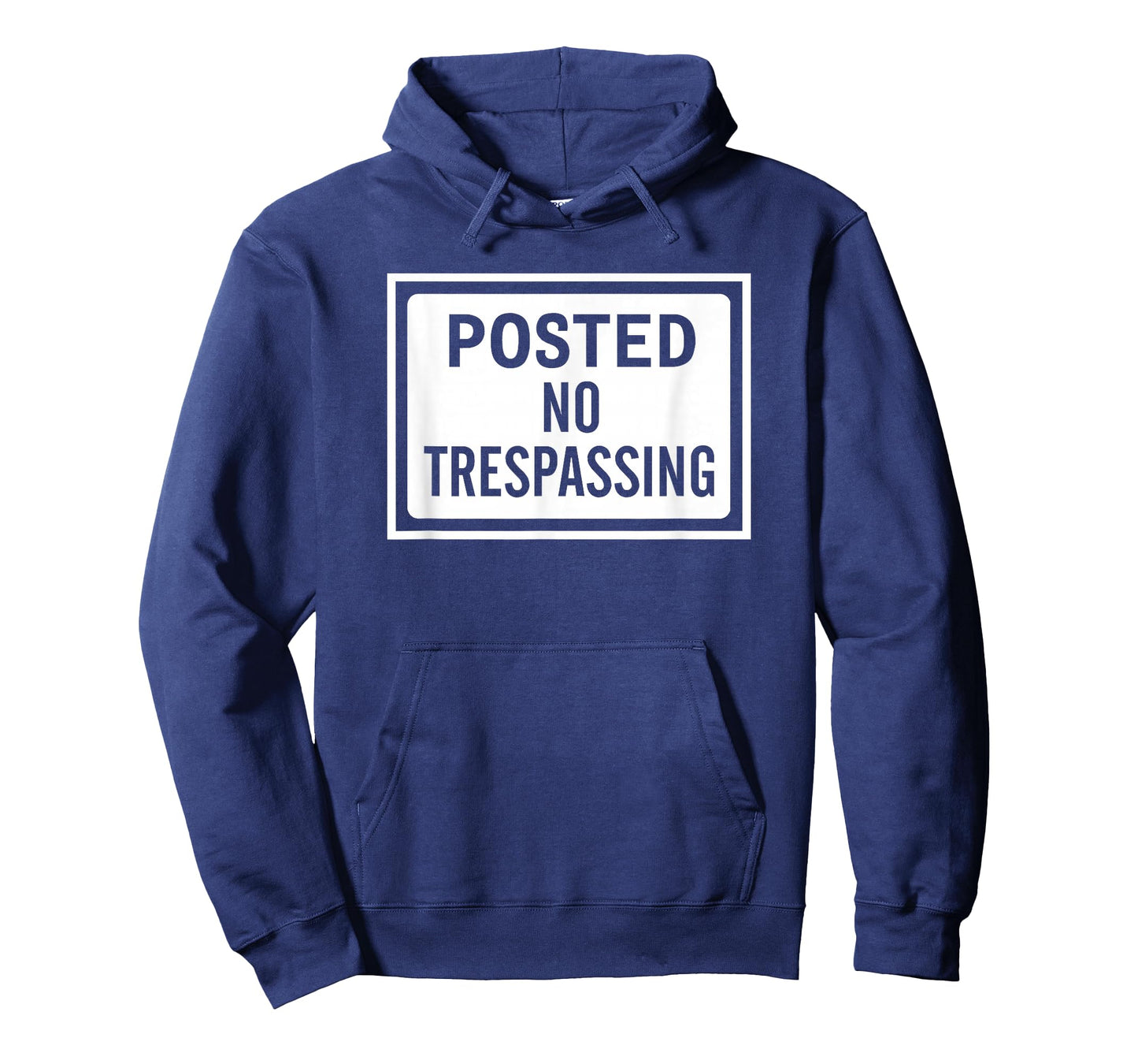 Posted No Trespassing Sign logo T-Shirt