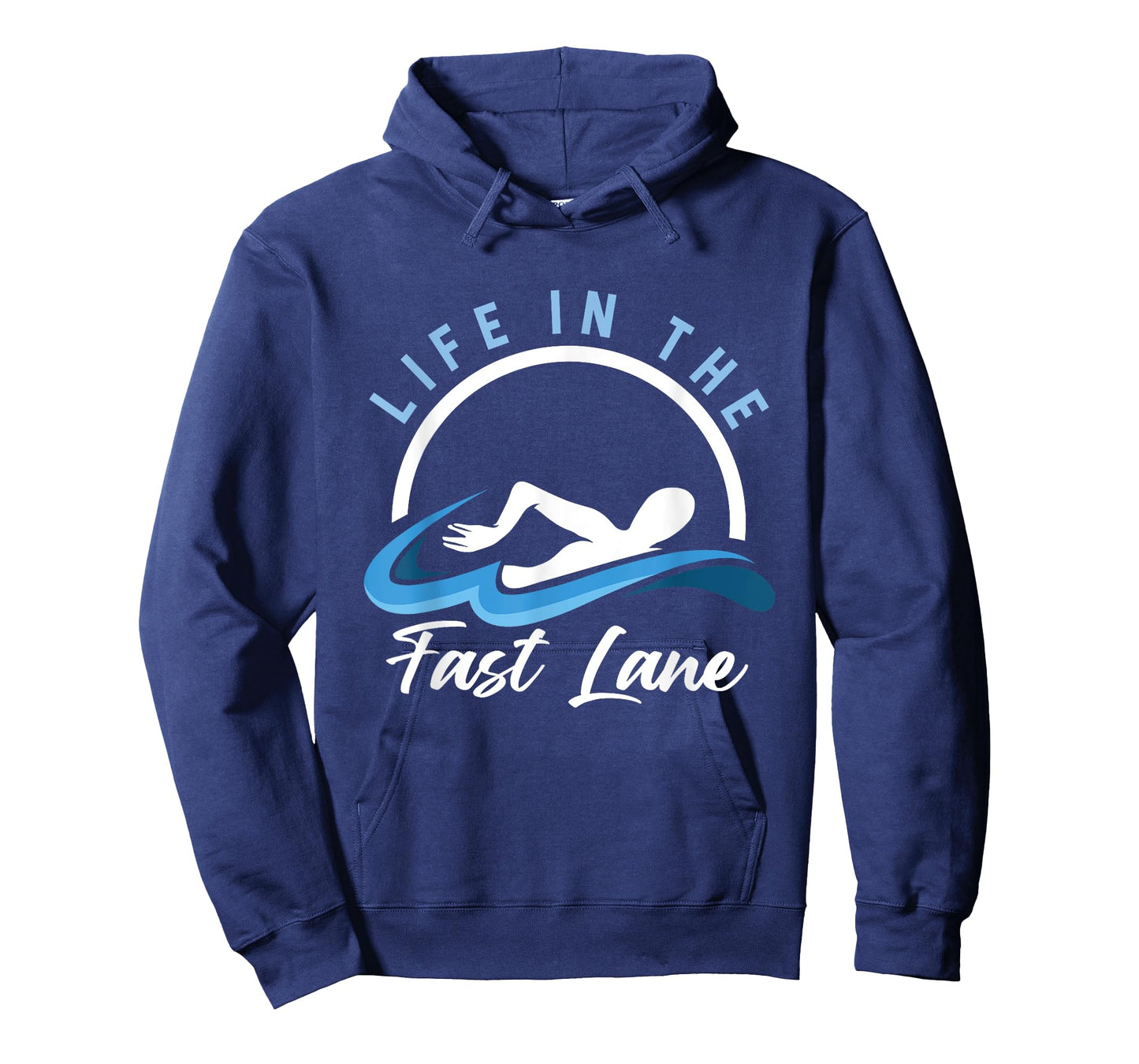 Swimmer Life In Lane Fast Swimming Athlete Water Sports T-Shirt