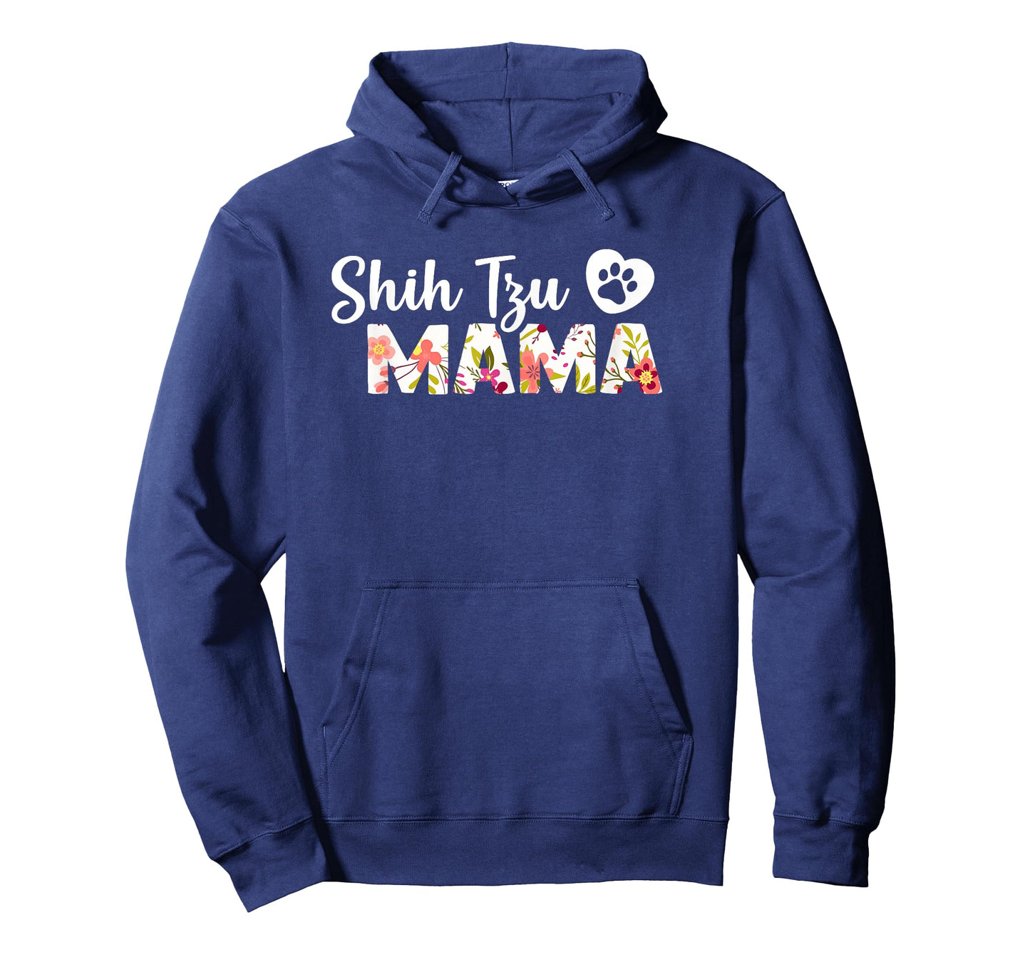 Shih Tzu Mama T Shirt Dog Paw Love Puppy Funny Gift Idea T-Shirt for Men Women Girls Kids