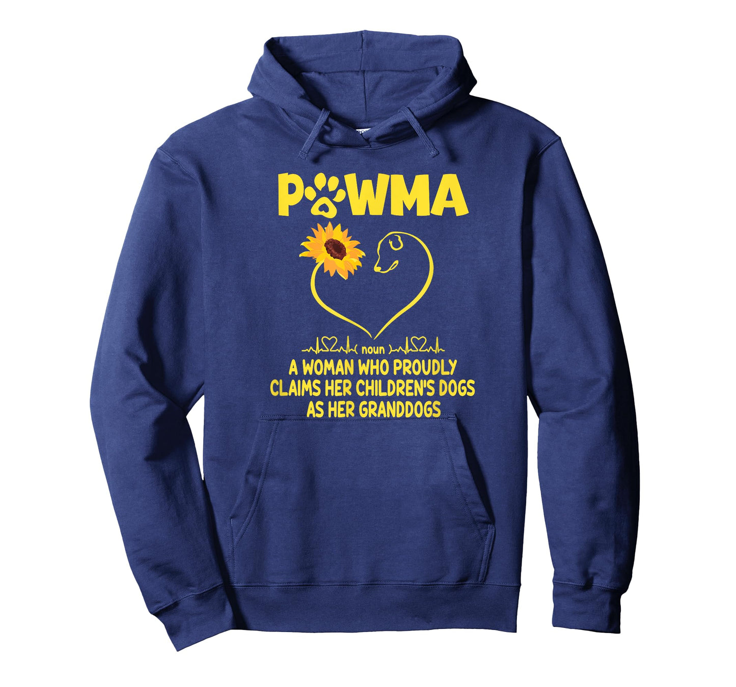 Pawma Definition Grandma Paw Mama Gift Funny For Dog Lovers Men Women T-Shirt