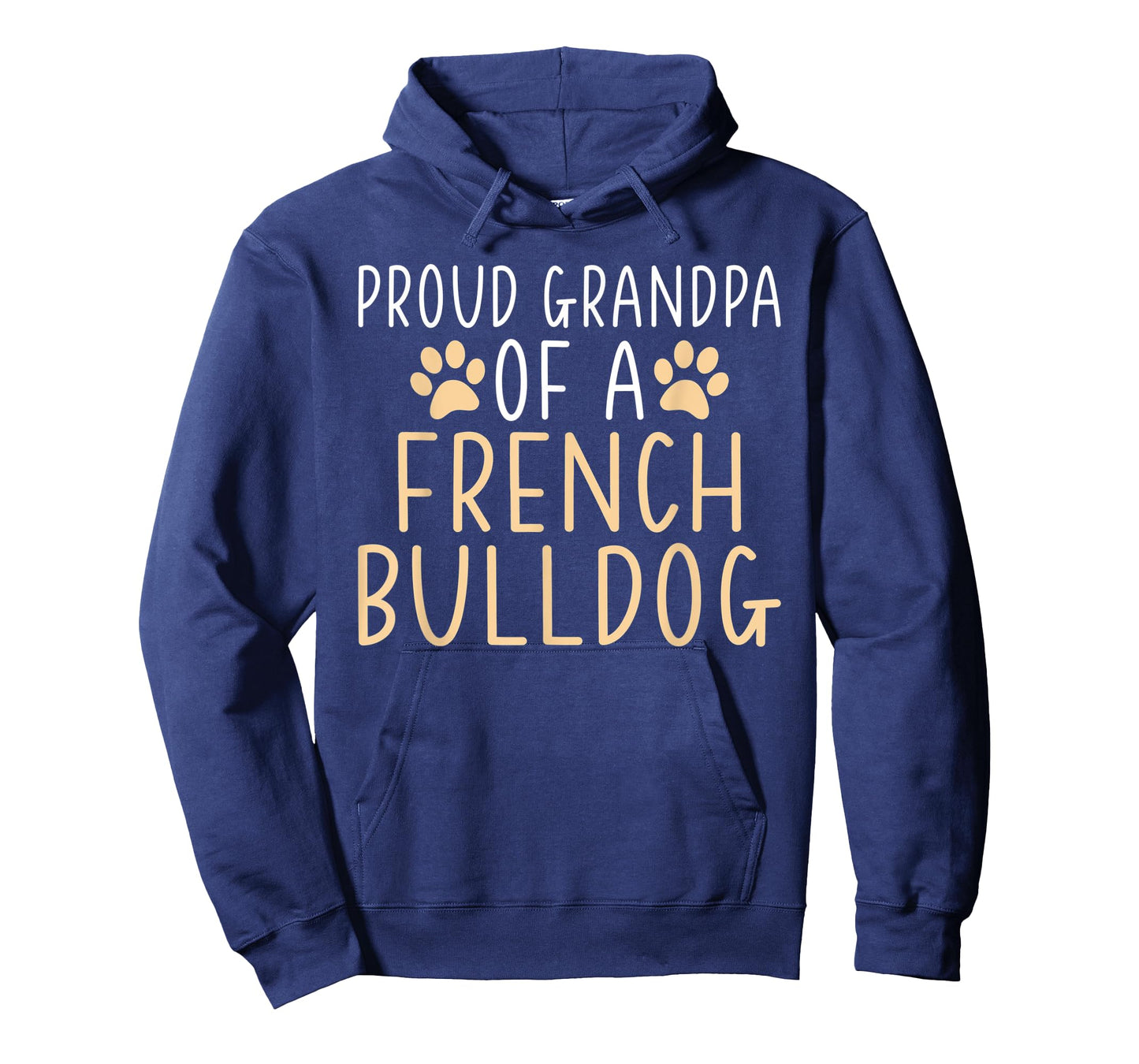Proud Grandpa of a French Bulldog Frenchie Grandpa Men Women Kids T-Shirt