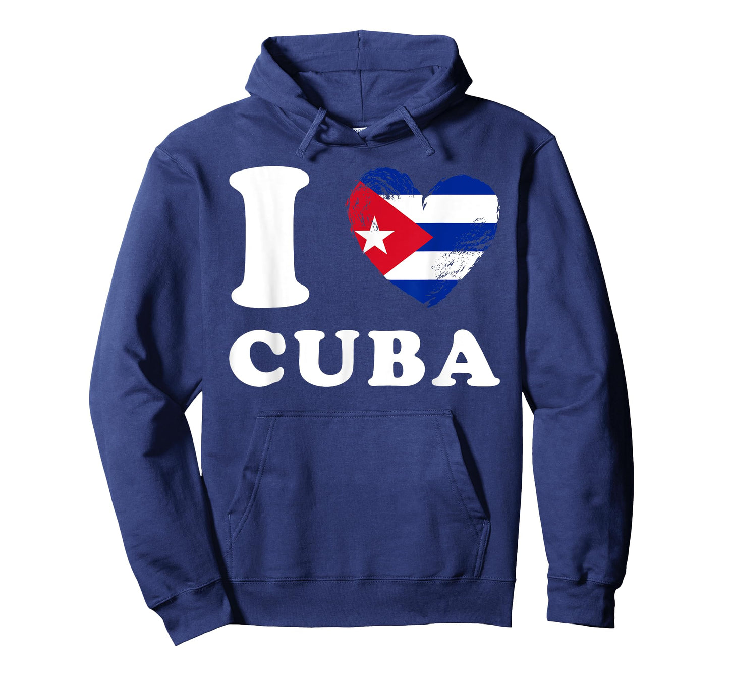 I Love Cuba - Heart Flag Cuba T-Shirt