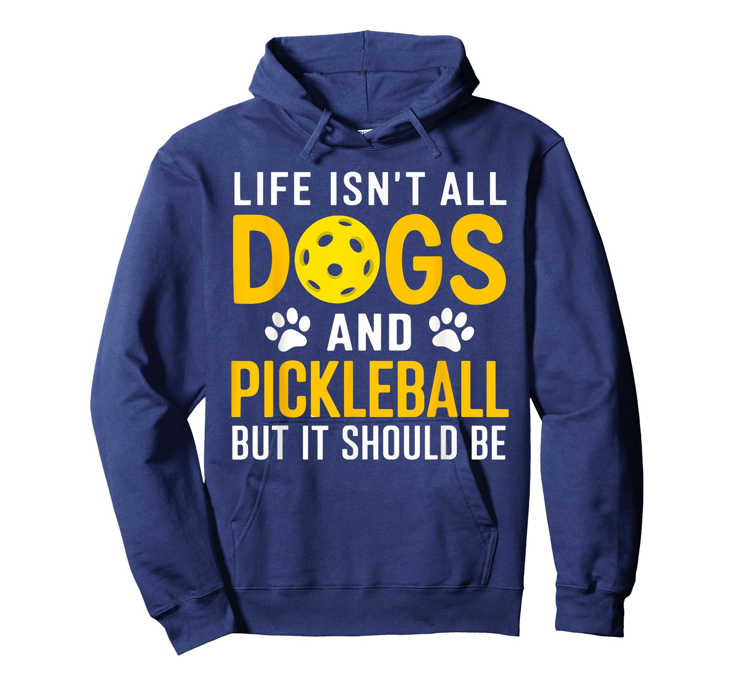 Life Isnt All Dogs And Pickleball Pickle Ball Women Men Kids T-Shirt