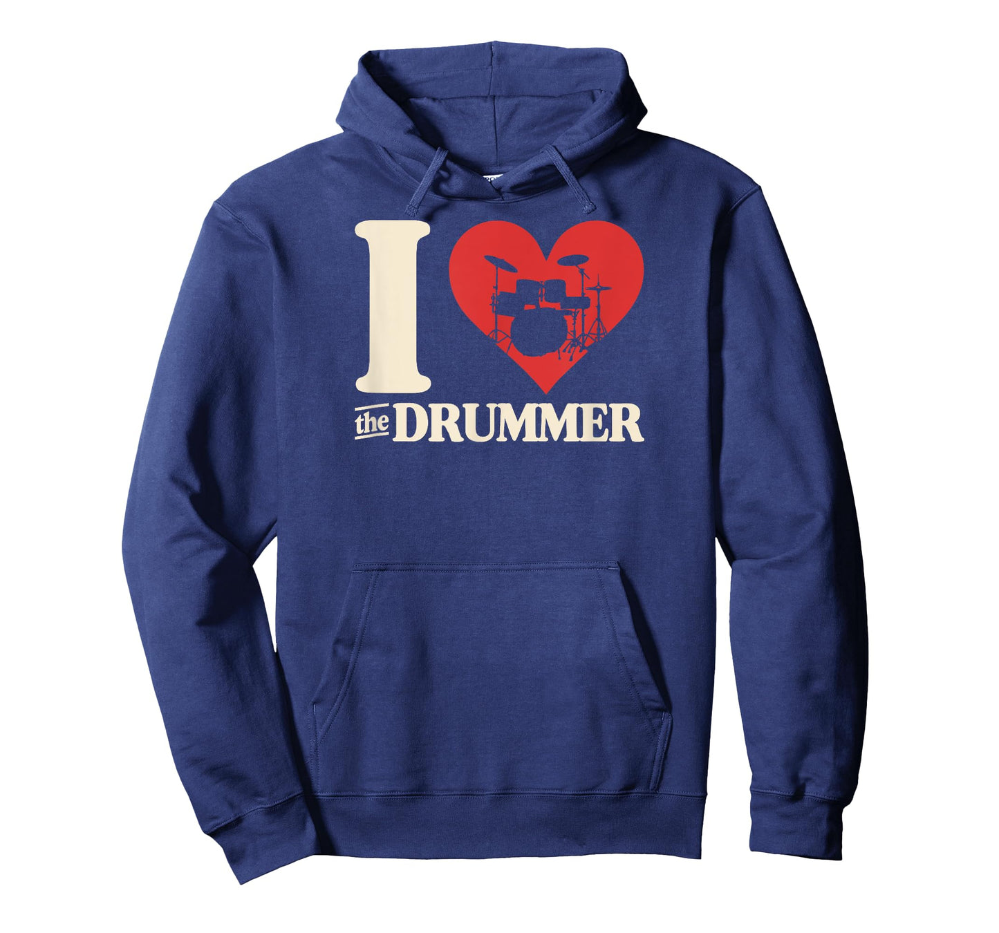 I Love The Drummer Heart Drum Couple Girlfriend Boyfriend T-Shirt