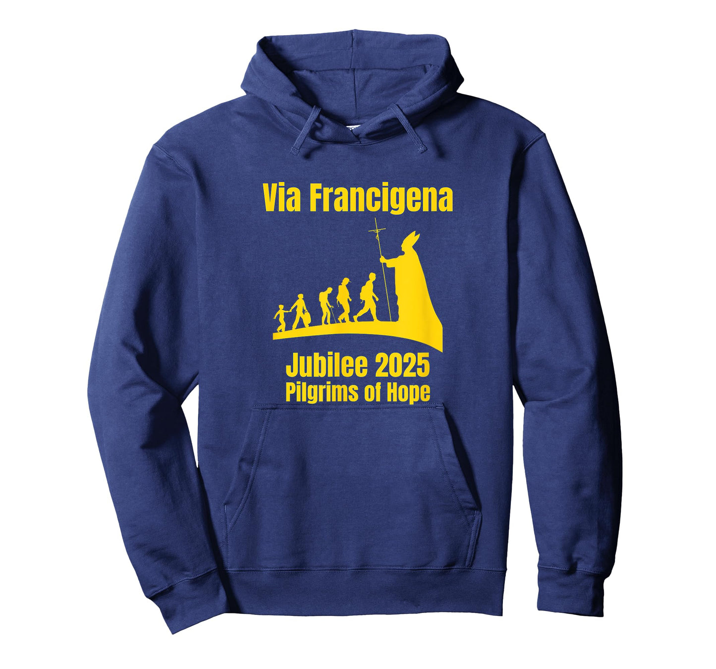 Italian Via Francigena Pope 2025 Jubilee Tops & Accessories T-Shirt