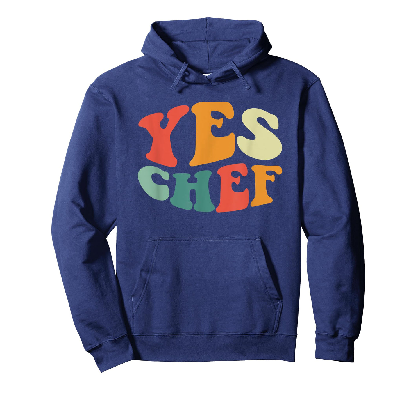 Yes Chef Funny Restaurant Kitchen Cooking Retro Yes Chef T-Shirt