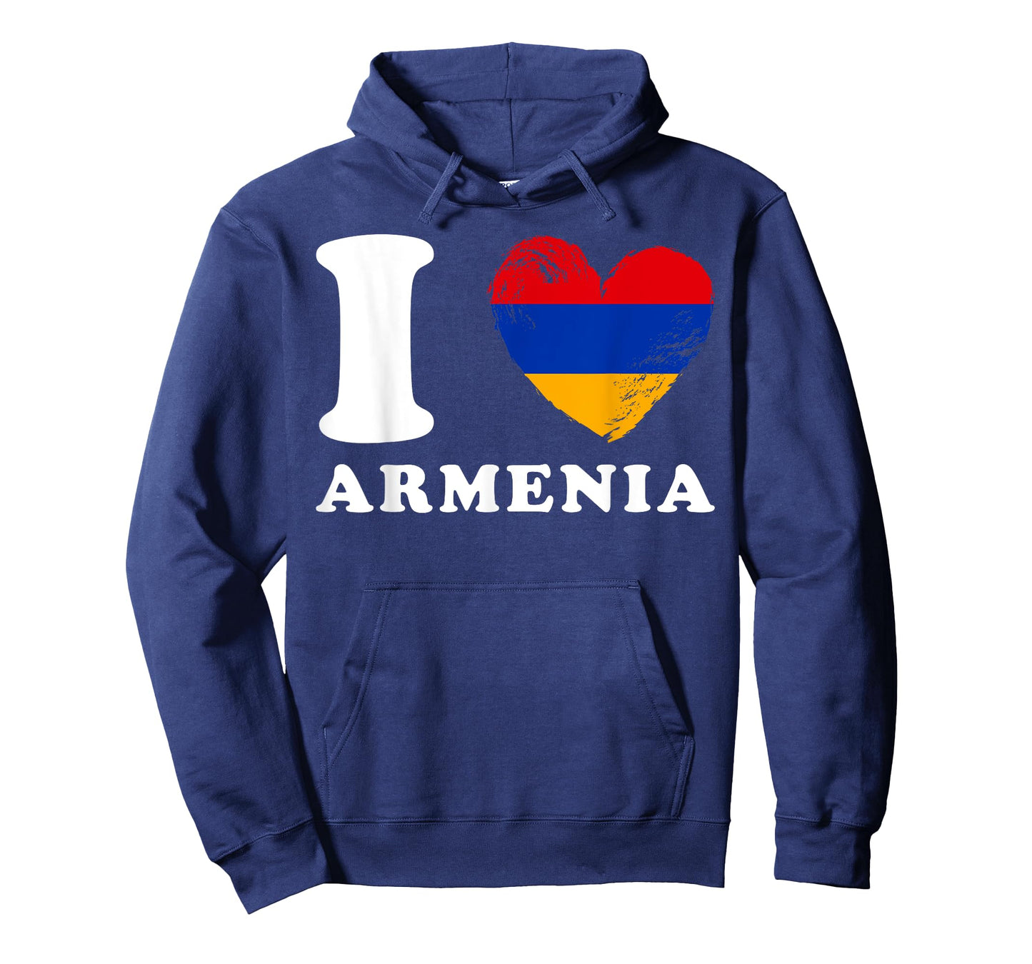I Love Armenia - Heart Flag Armenia T-Shirt