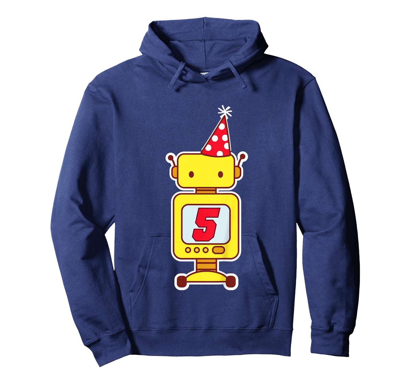 5th Birthday Robot for Five Year Old T-Shirt
