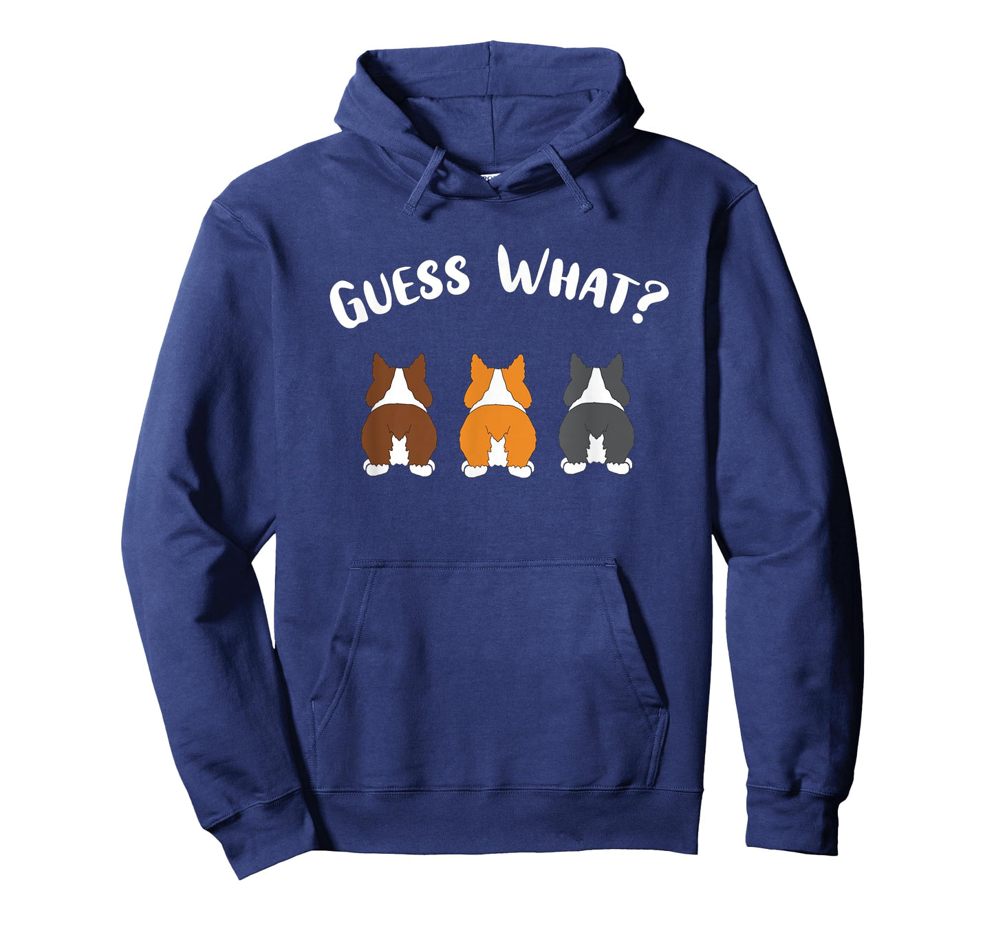 Guess What Corgi Butt, Funny Corgi Dog T-Shirt Men Women T-Shirt