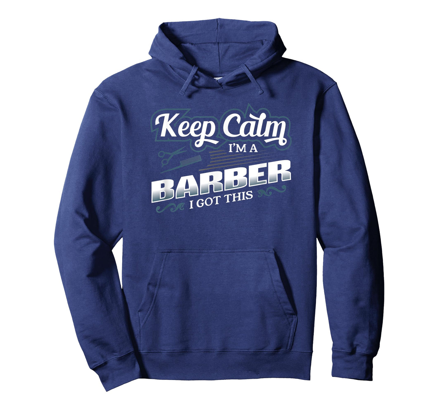 Funny Barber Gift Barbershop Owner Keep Calm Saying T-Shirt