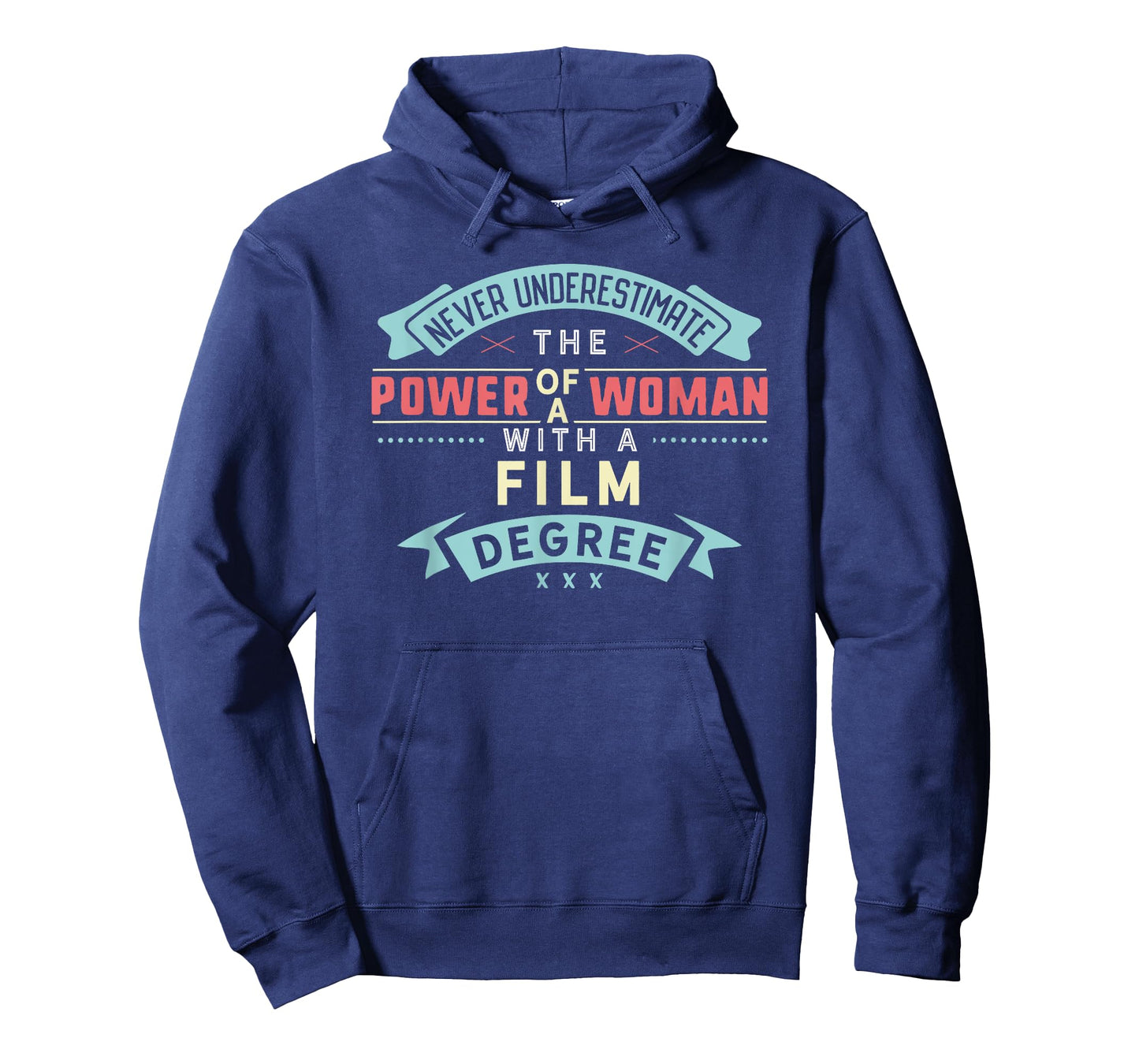 Funny Film Degree Major Shirt Strong Woman Graduation Gift T-Shirt
