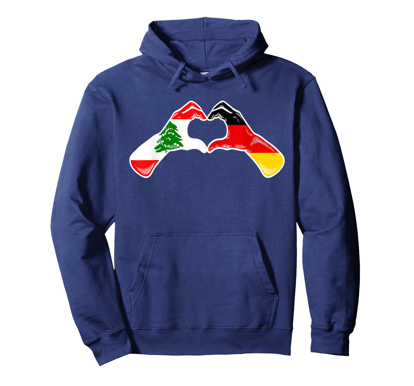 lebanon Germany Flag - lebanese German Heart T-Shirt