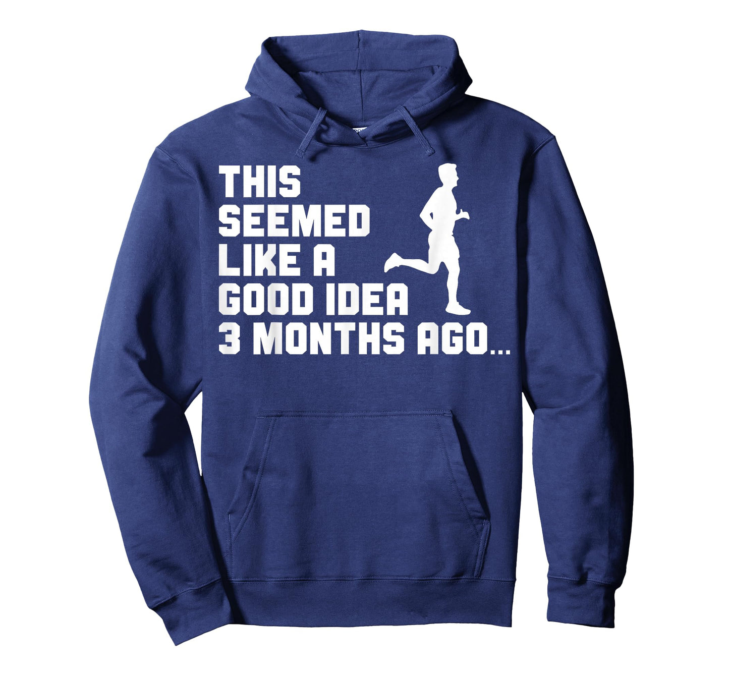 This Seemed Like A Good Idea Funny Marathon Runner Running T-Shirt