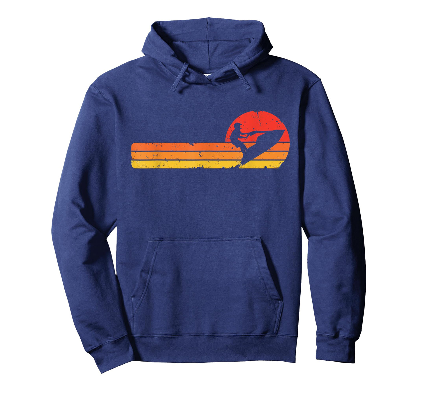 Vintage Standup sunset JetSki rider T-Shirt