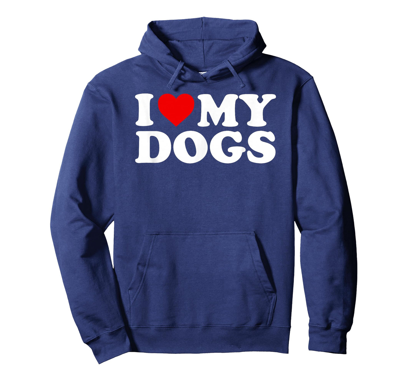I Love My Dogs T-Shirt with Heart T-Shirt