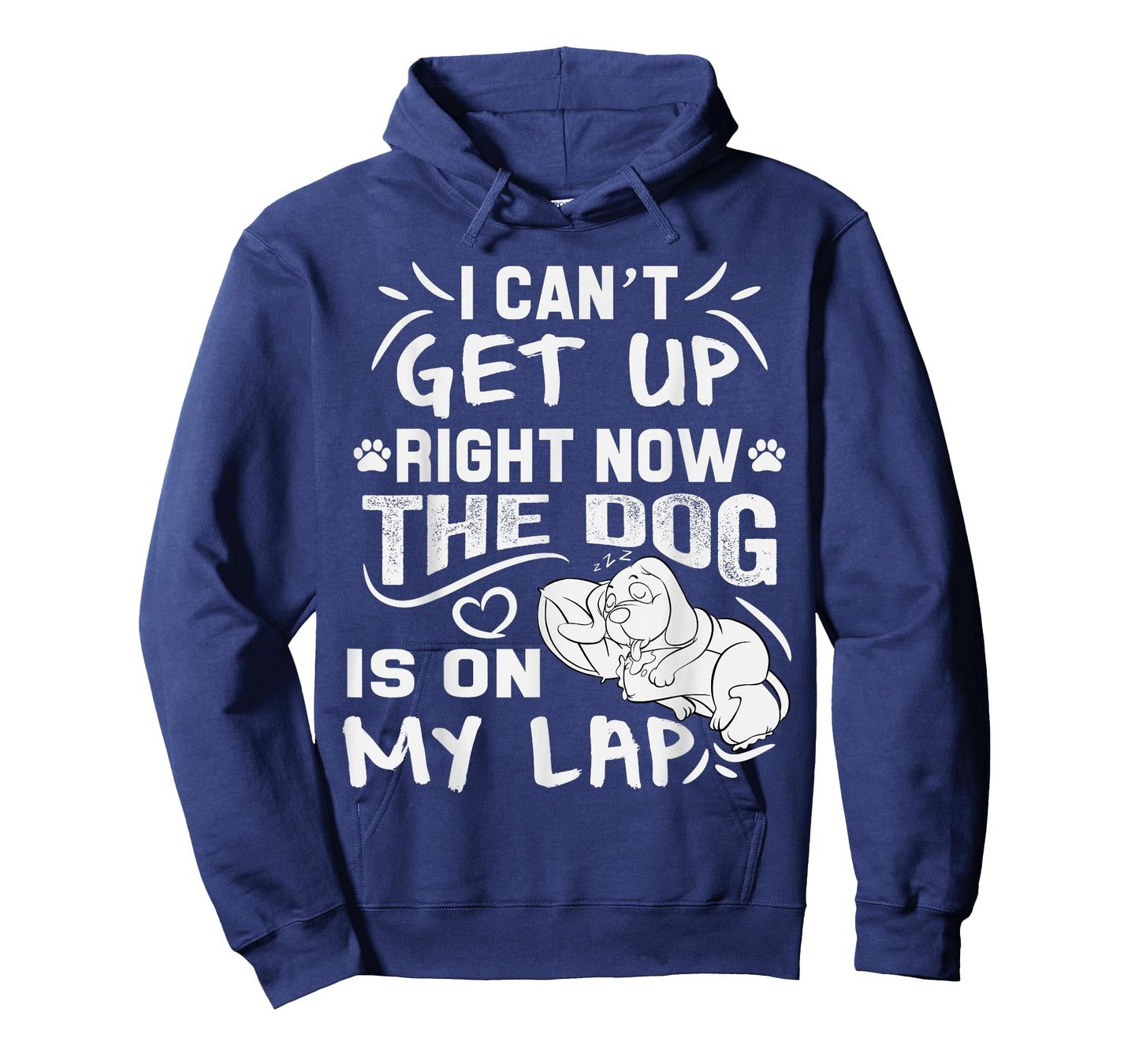 I Can’t Get Up Right Now The Dog Is On My Lap Dog Lovers T-Shirt