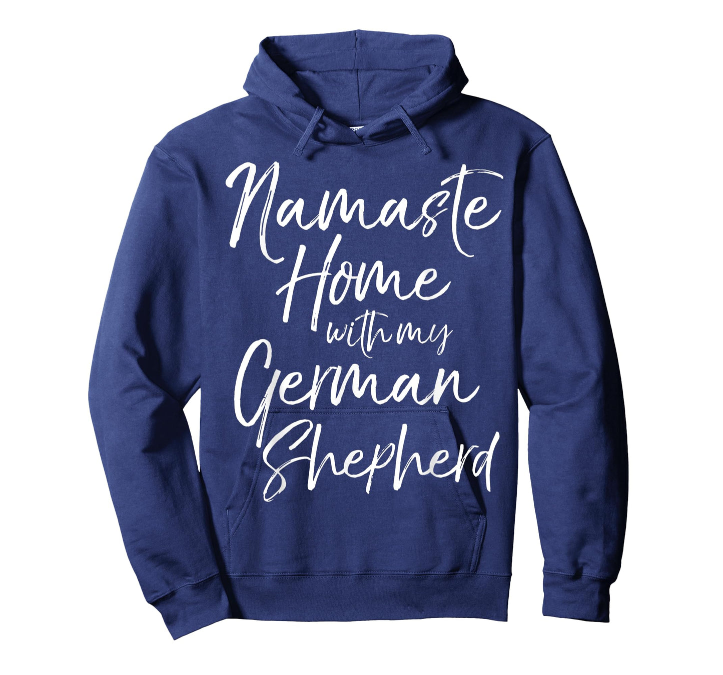 Yoga Pun Dog Owner Gift Namaste Home with My German Shepherd T-Shirt