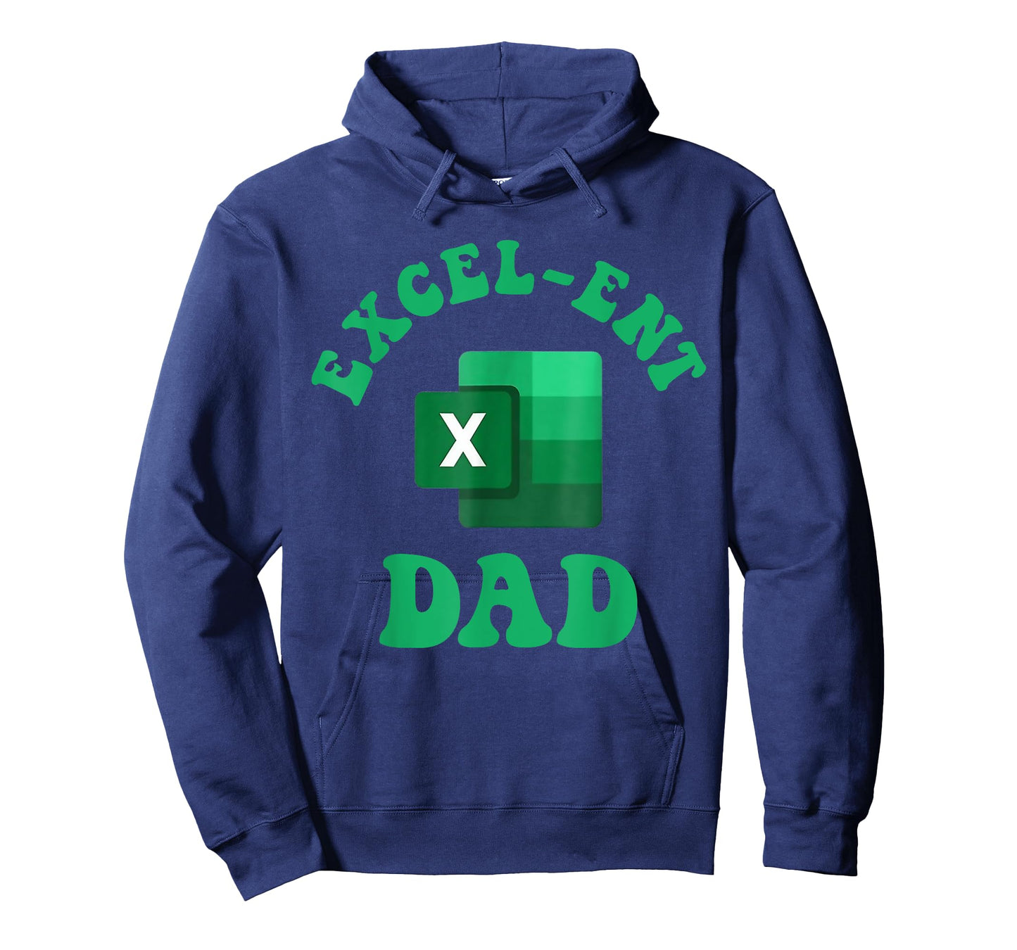 Excel-ent Dad Fathers Day Excel Spreadsheet Groovy Dad T-Shirt