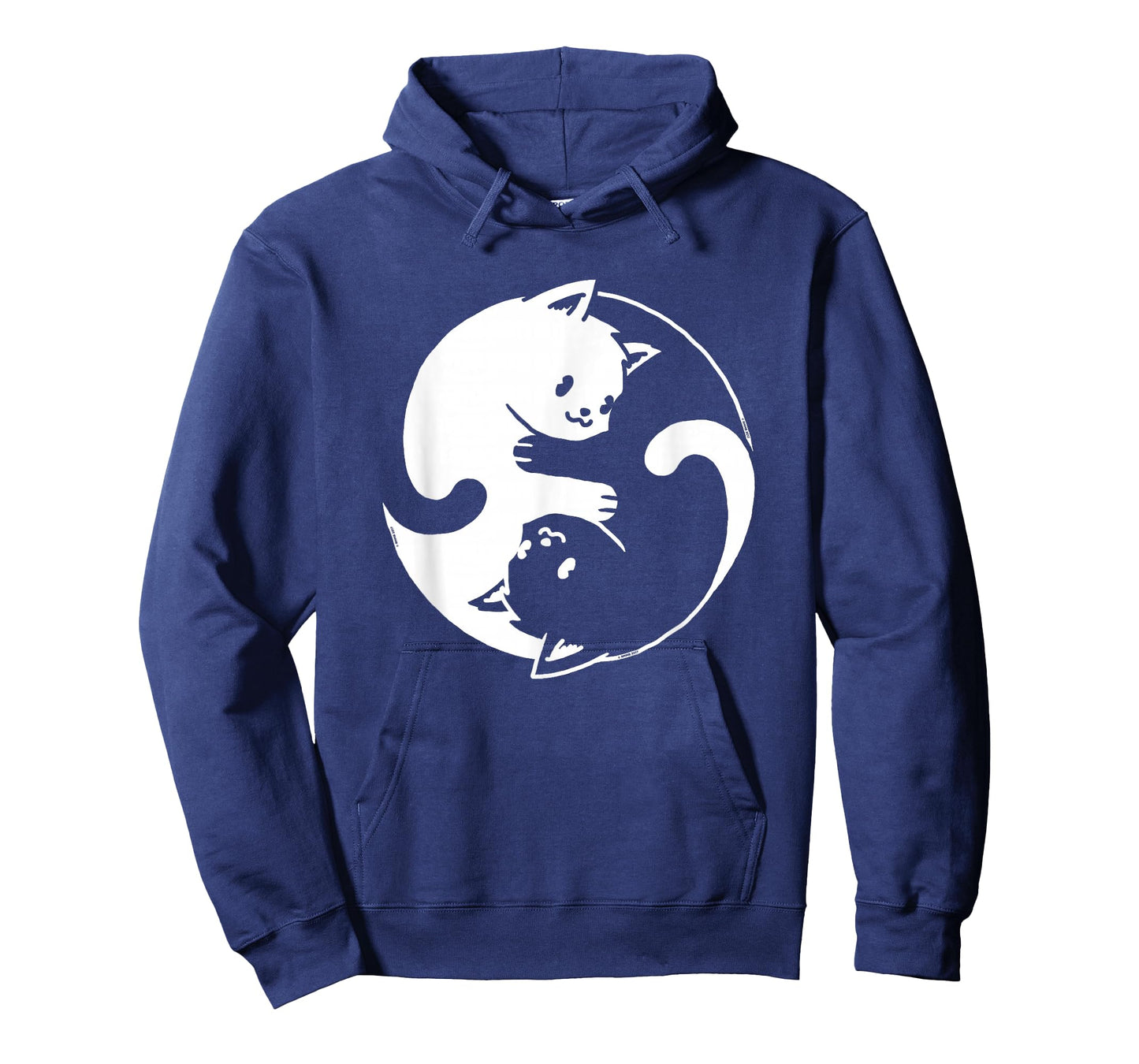 Yin Yang Cat Shirt I Love Cats Gift for Cat Lover Yoga Cat T-Shirt