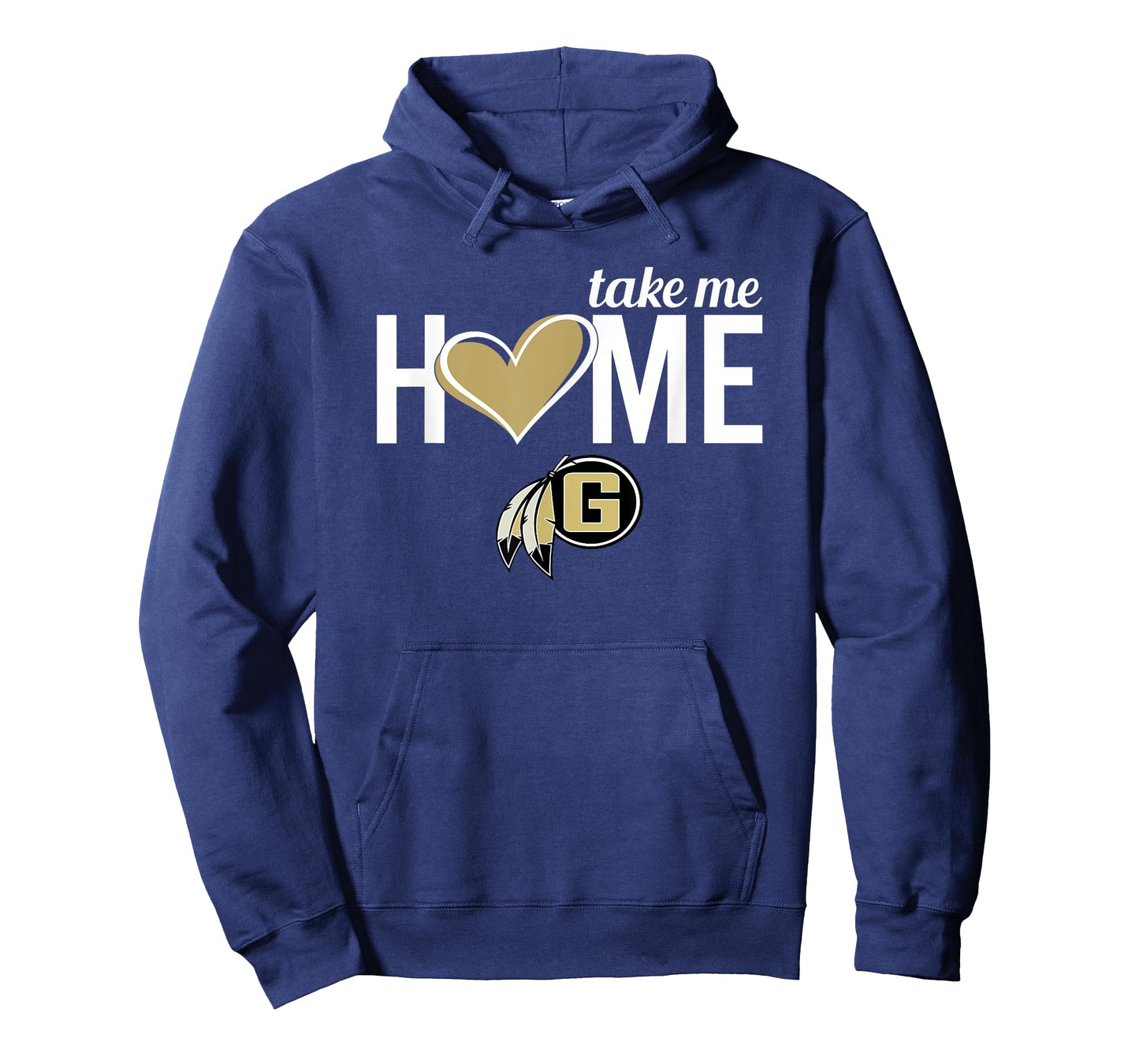 Gaffney Indians Logo Take Me Home HS T-Shirt
