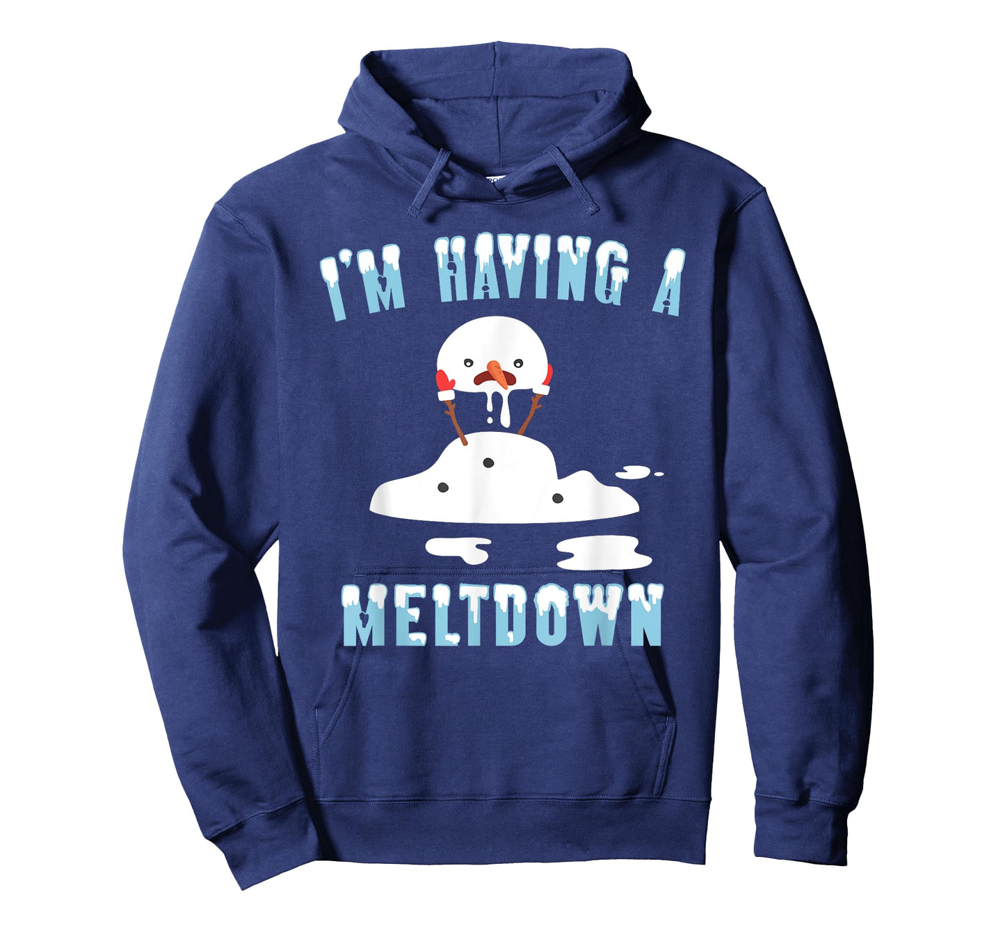 I'm Having A Meltdown Snowman Christmas Funny T- Shirt T-Shirt