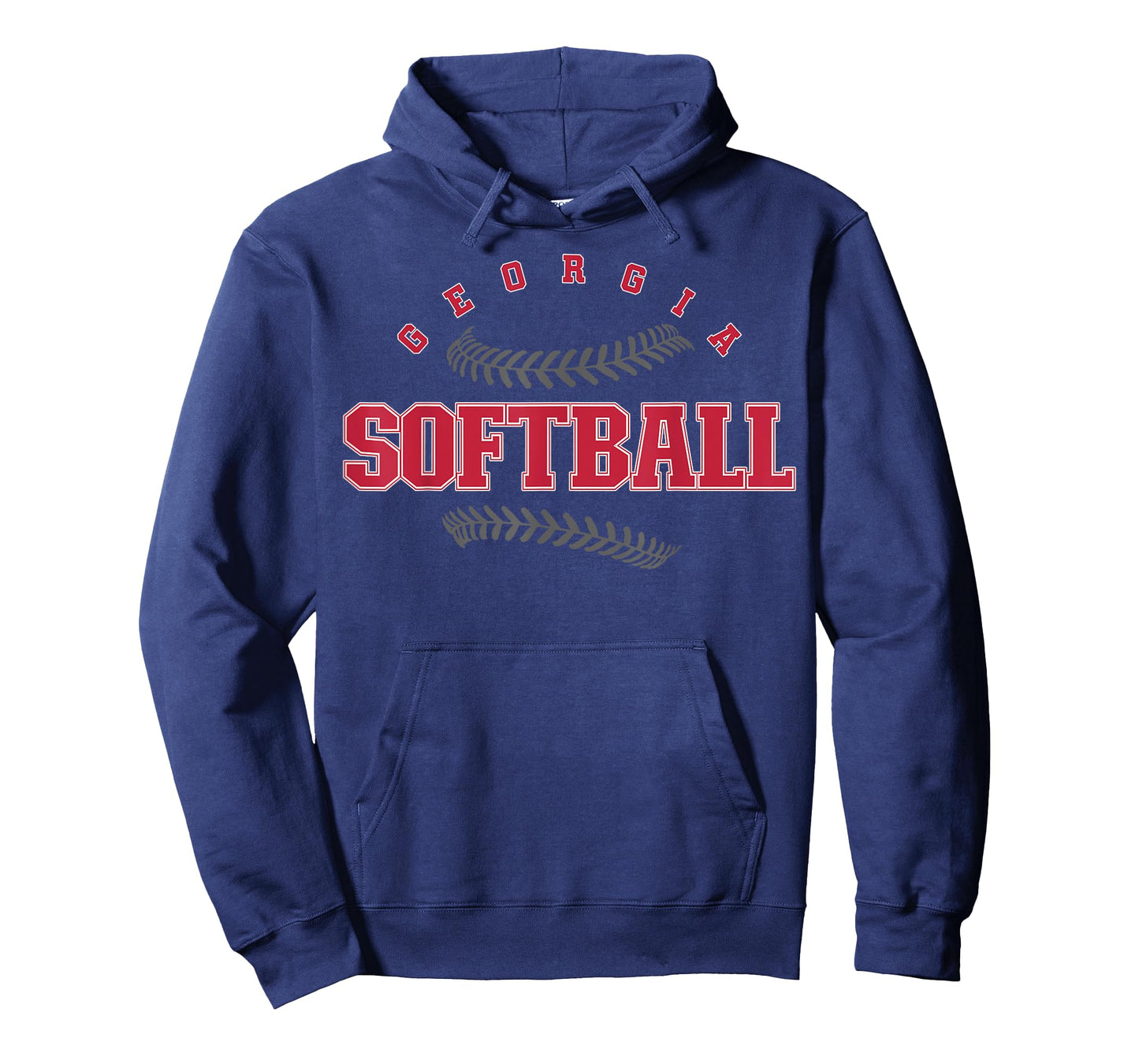 Georgia Softball Vintage Retro Design T-Shirt