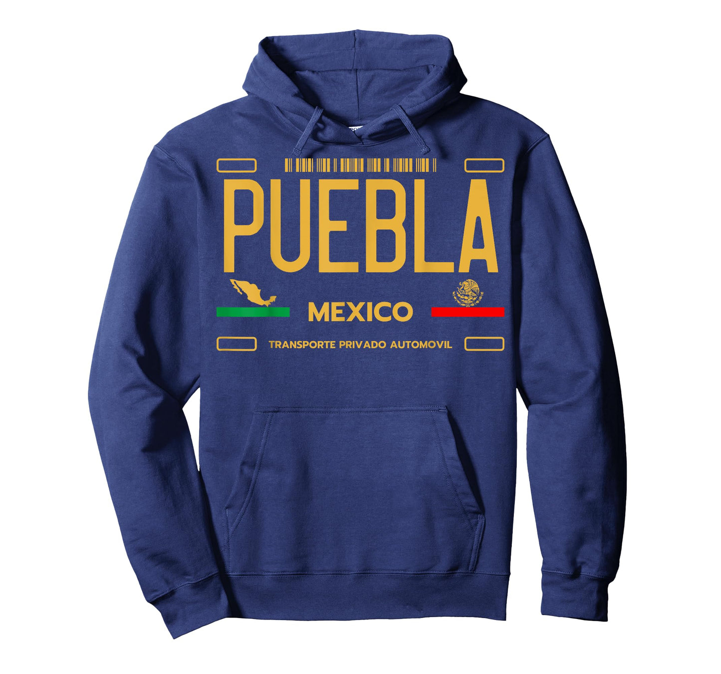 Puebla Mexico License Plate Aesthetic Puebla T-Shirt