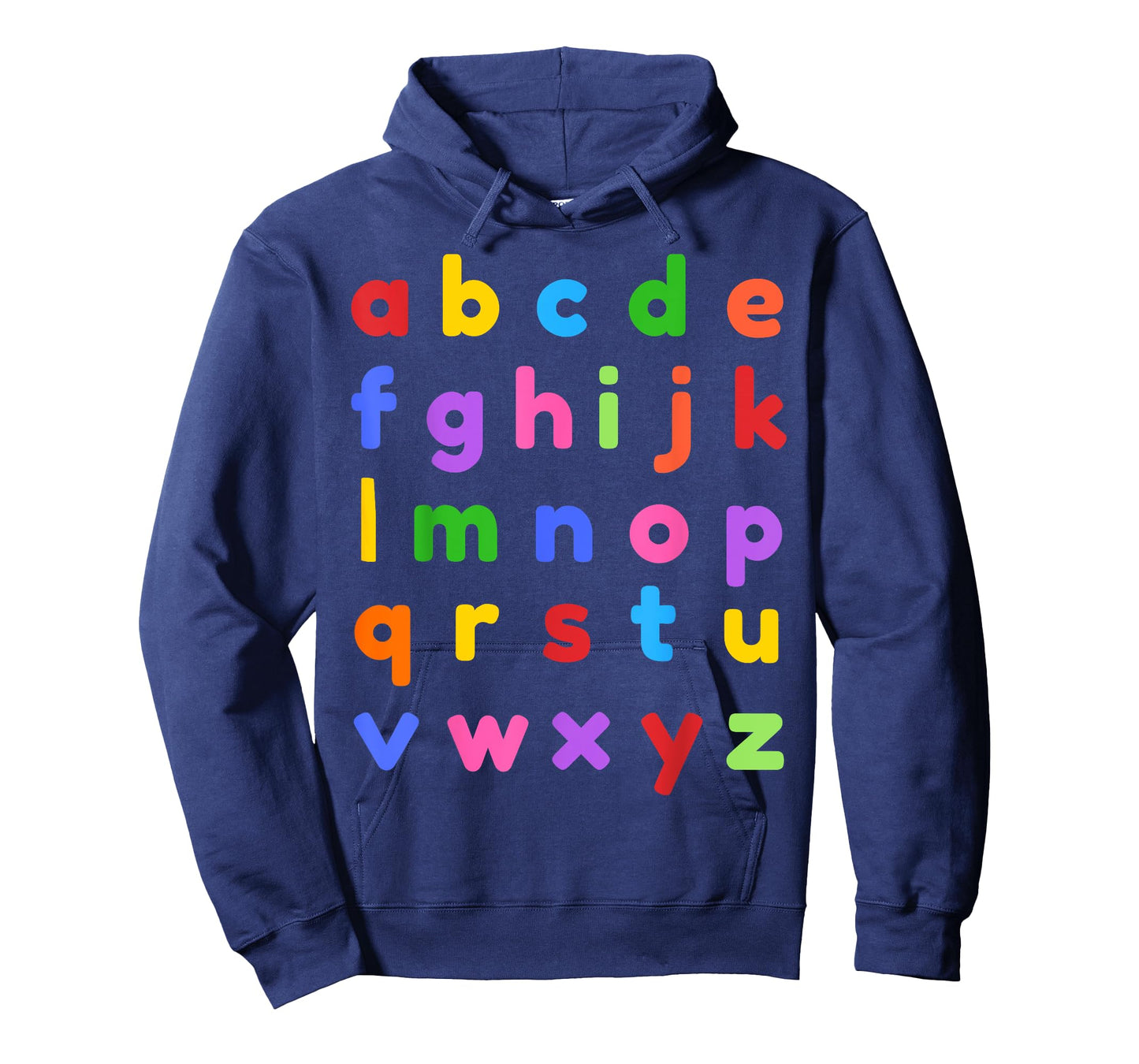 Alphabet Shirt Lowercase ABC Letter T-Shirt Teachers Kids T-Shirt