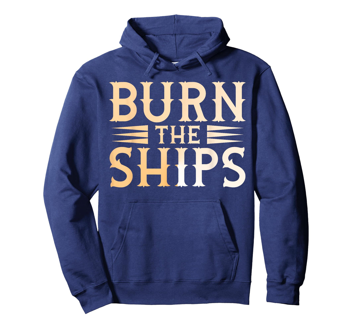 Burn the Ships Patriotic Fourth of July Freedom T-Shirt
