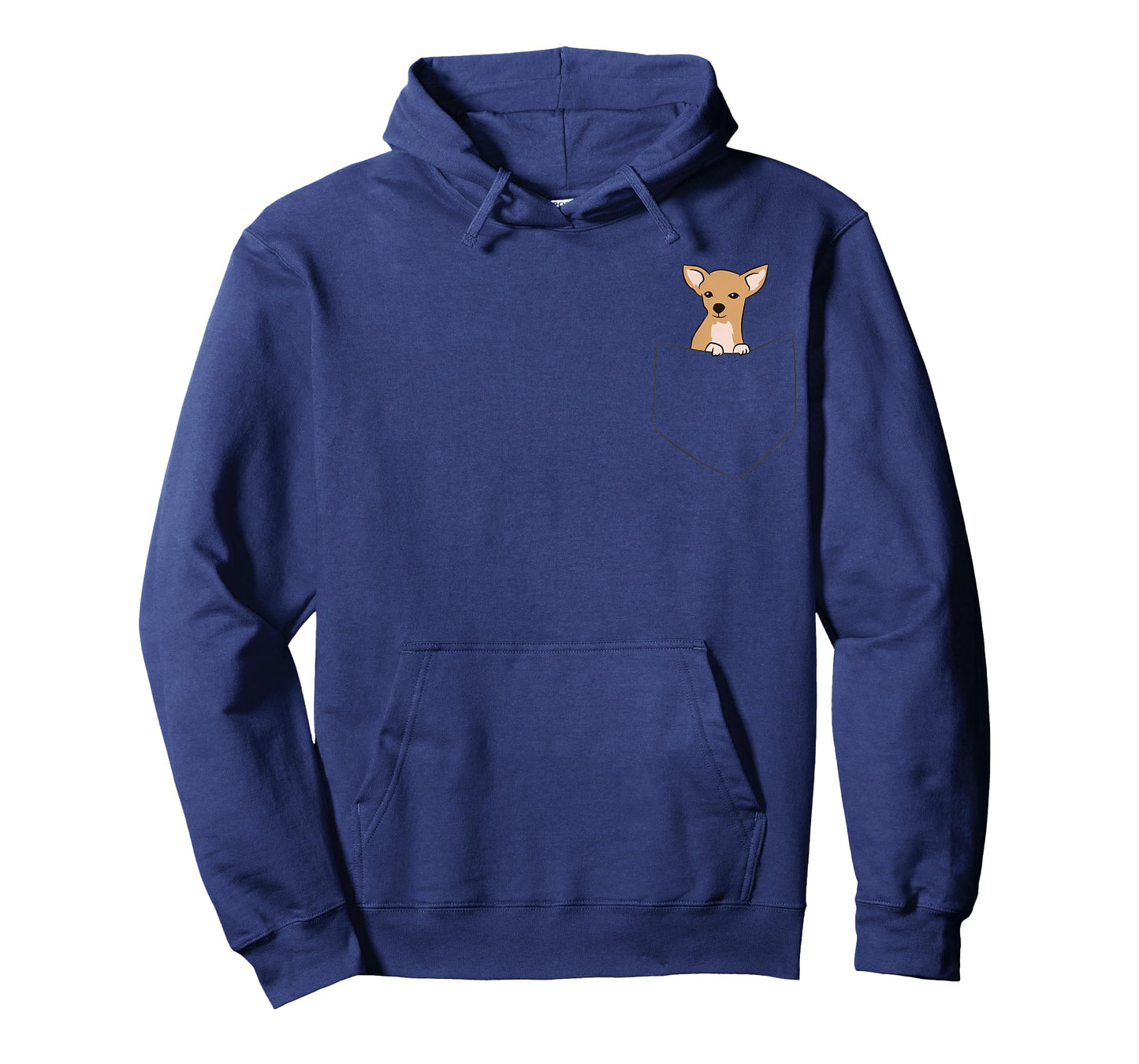 Cute Chihuahua Dog in Pocket Funny Chihuahua T-Shirt
