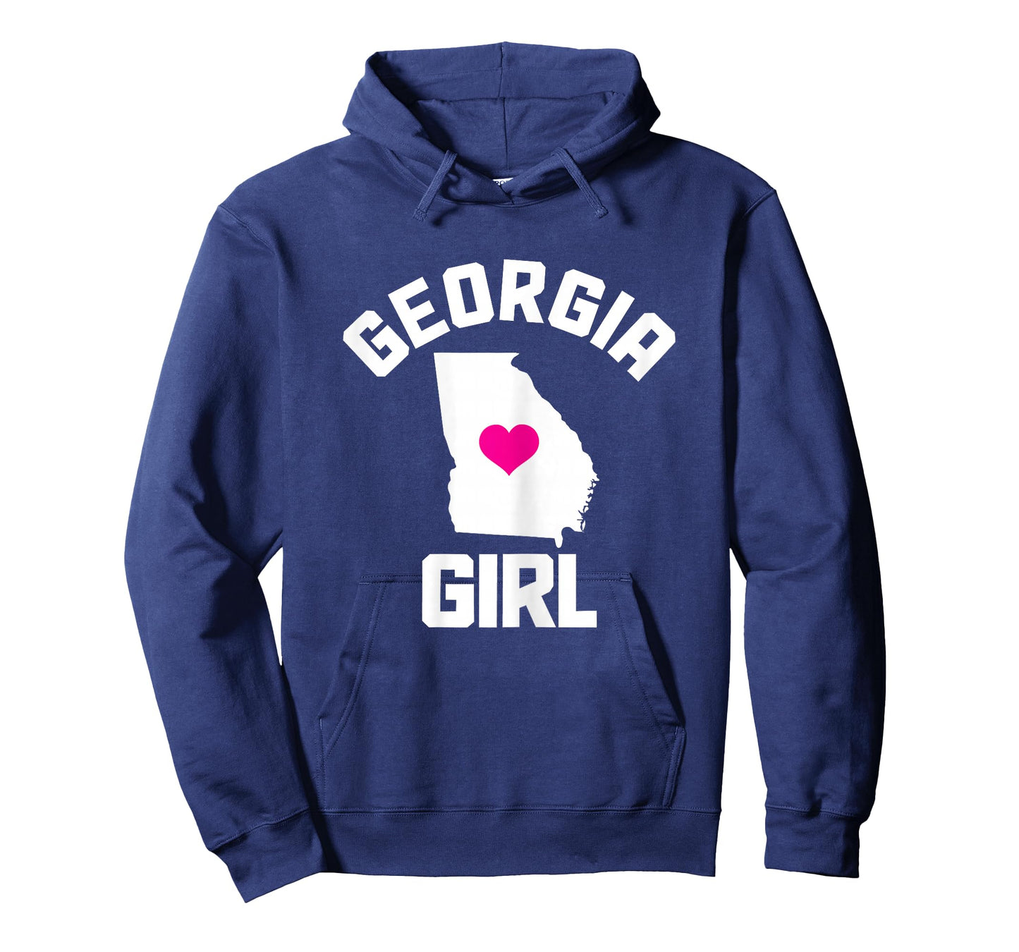 Georgia Heart State Map Girl T-Shirt