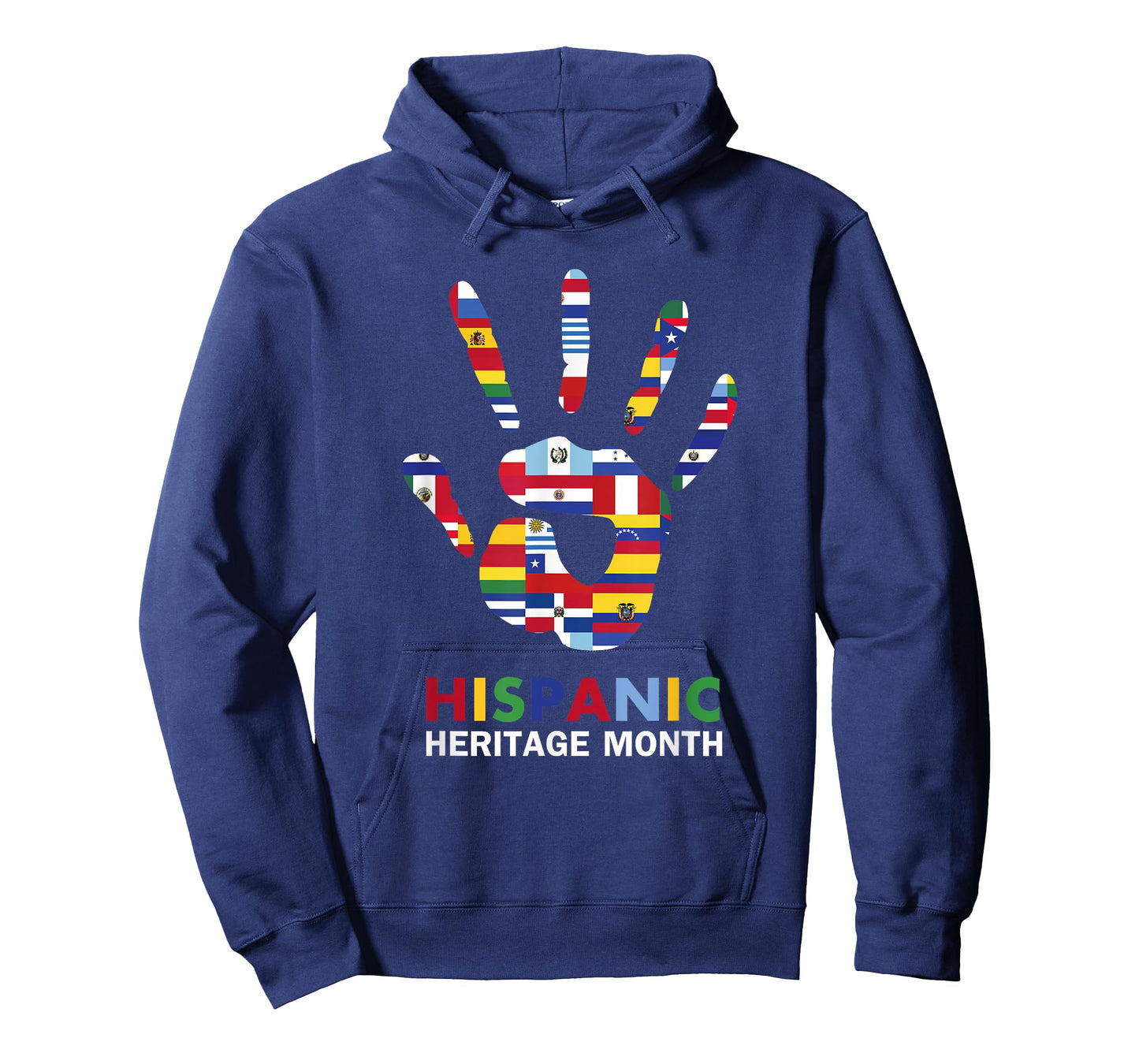National Hispanic Heritage Month Latin Countries HandPrint T-Shirt