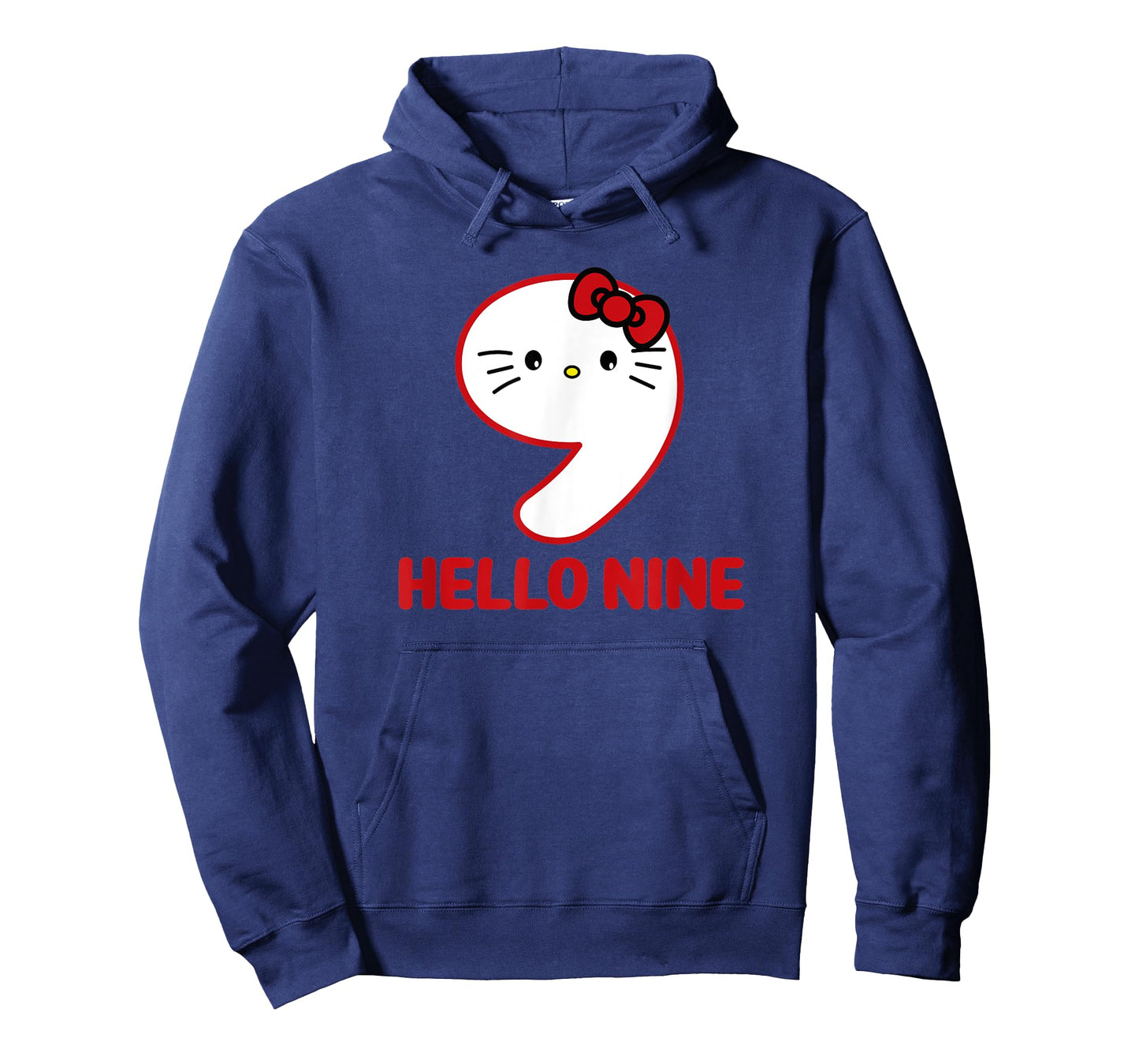 Happy Birthday Kitty, Cute Hello Nine Bday 9th Kawaii Gift T-Shirt