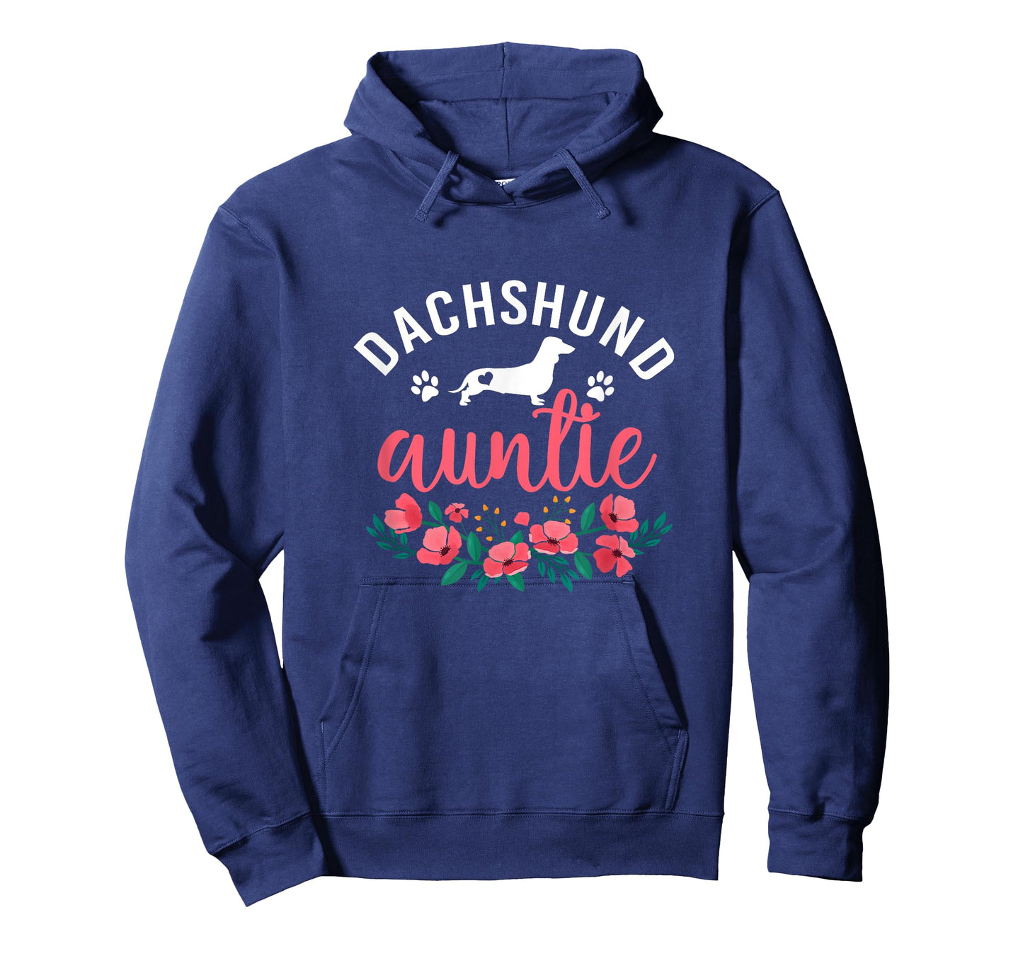 Dachshund Auntie Dog Gifts Women Aunt Dog Lover Christmas T-Shirt