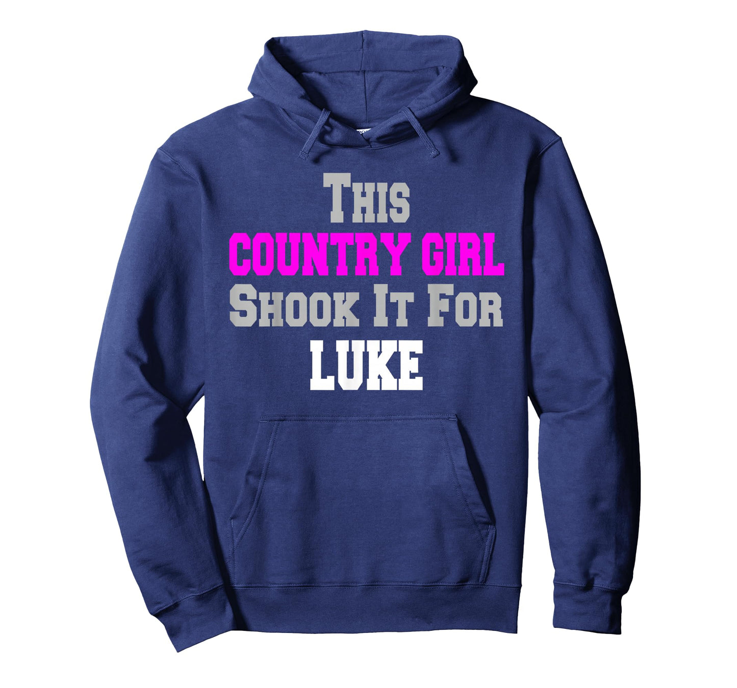 Country Girl Shook It For Luke Fun Music T-Shirt
