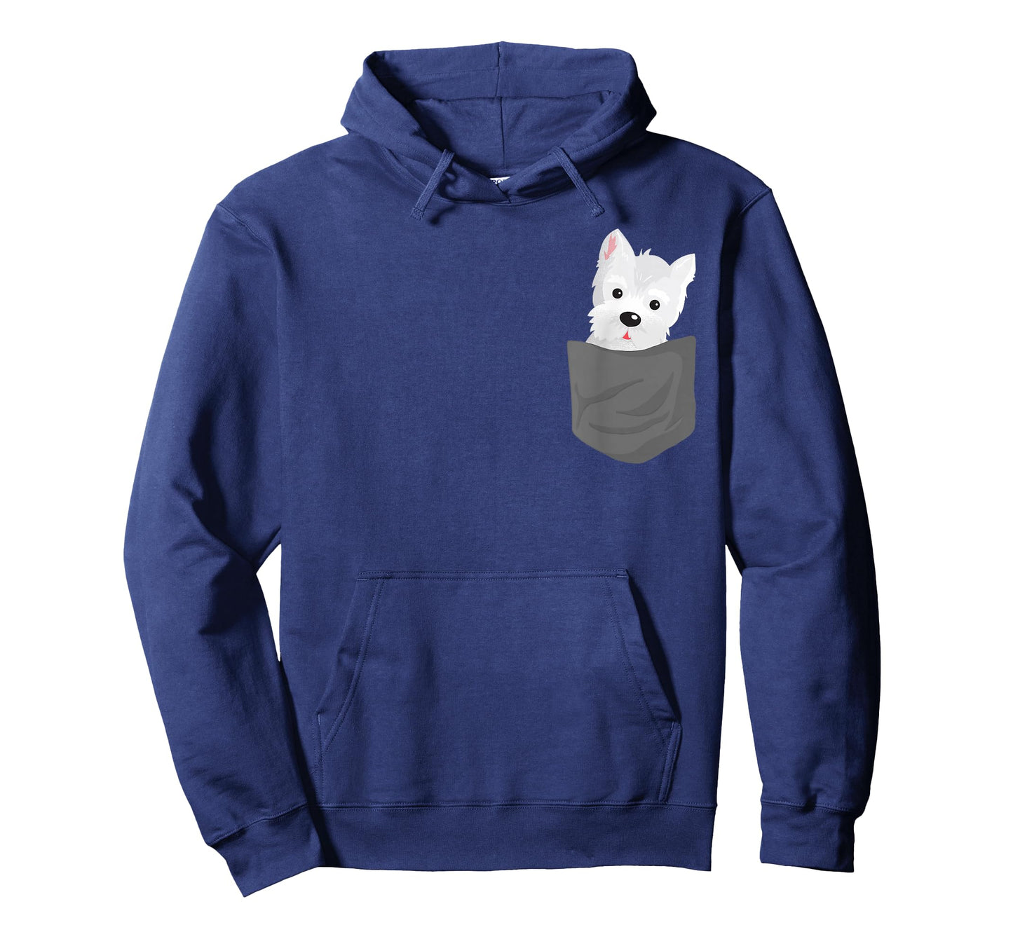 Dog In A Pocket Cute Westie Terrier Lover Puppy T-Shirt