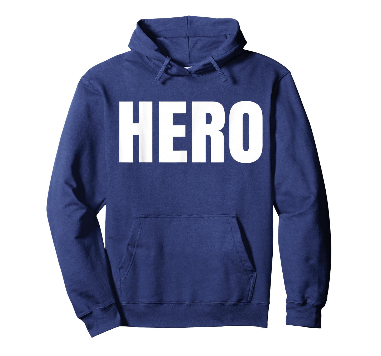 Shirt says Hero - Funny one Word Fashion T-Shirt T-Shirt