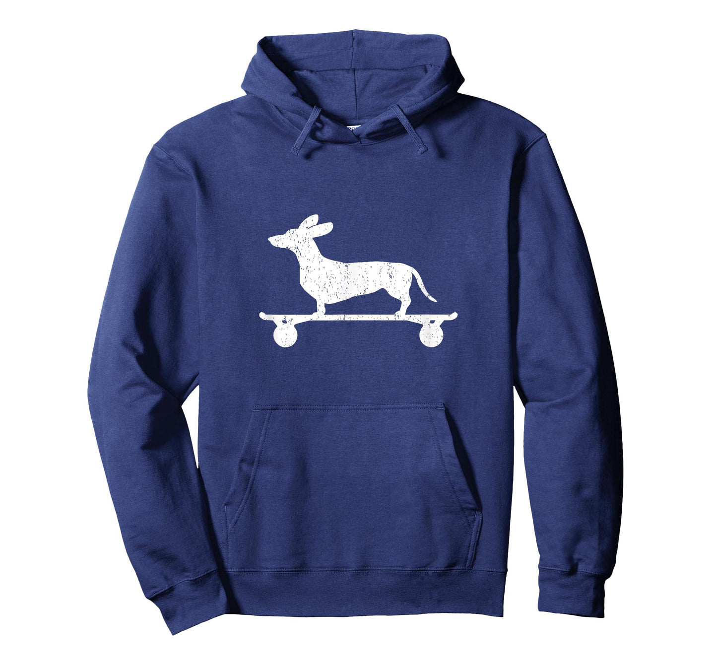 Cute Dachshund on a Skateboard Funny Wiener Dog T-Shirt